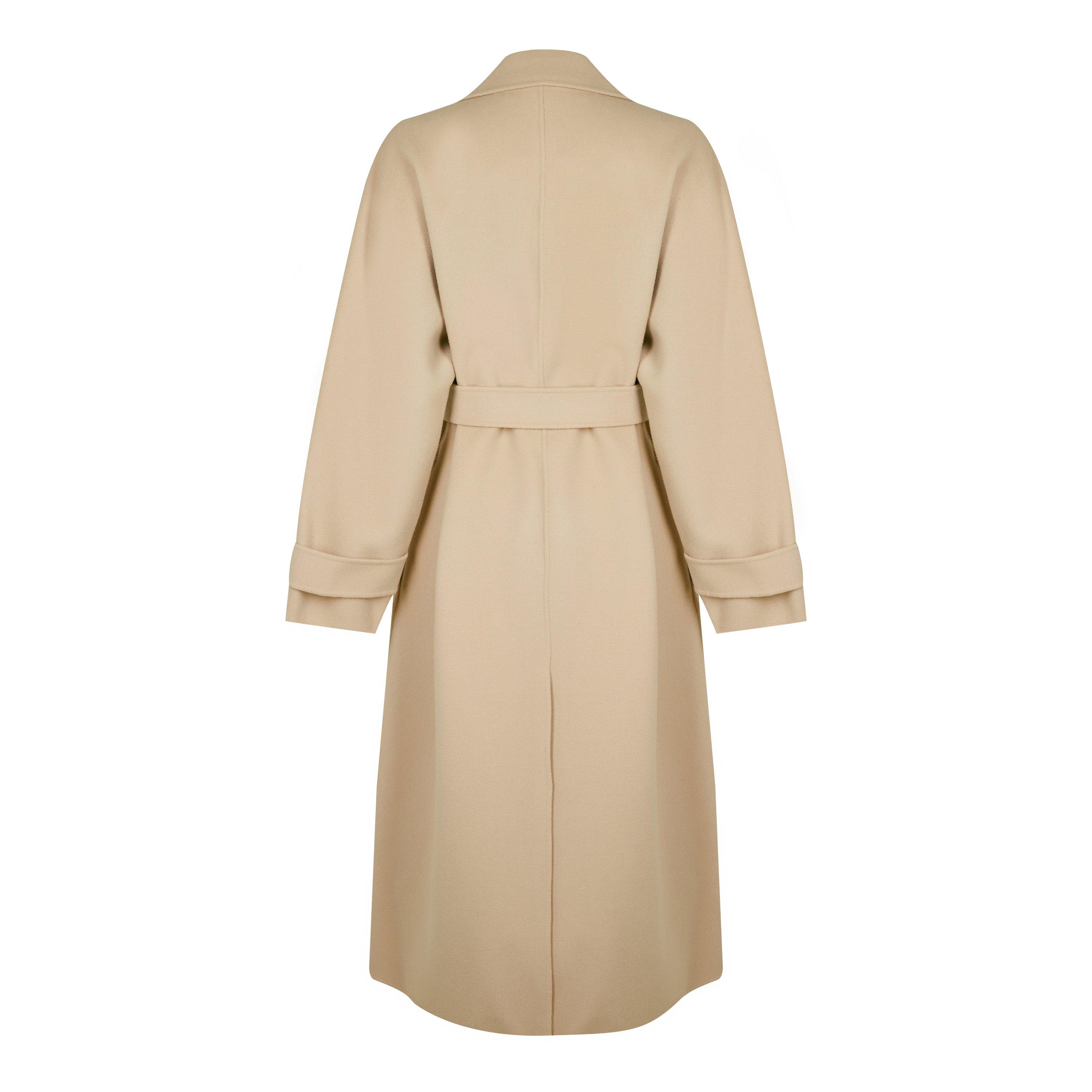 Sand 031 - Weekend Max Mara - Women's Affetto Tailored Overcoat - 5