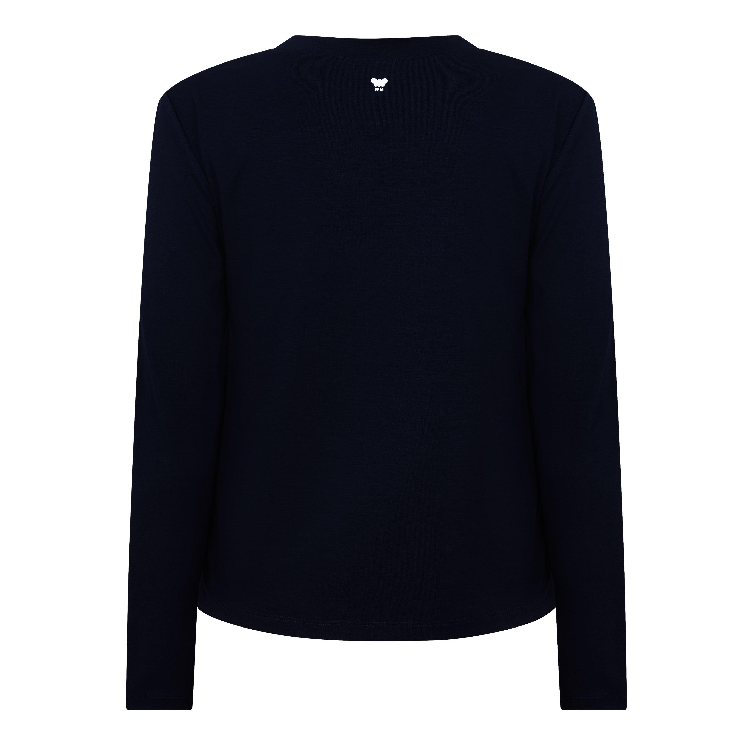 Navy 005 - Weekend Max Mara - Women's Calamai Floral Knitted Top - 6