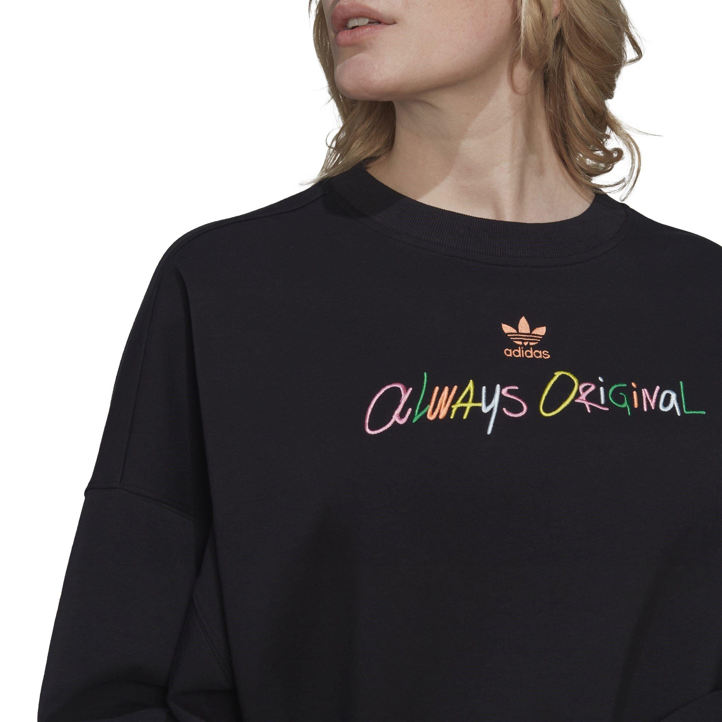 Black - adidas Originals - adidas Sweatshirt Womens - 5