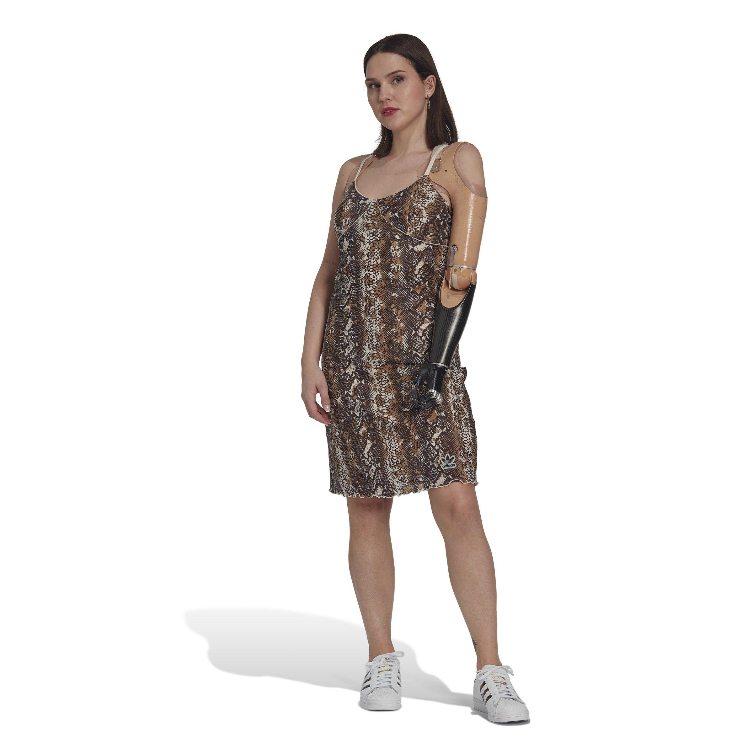 Wonwhi - adidas Originals - Snake Mesh Mini Dress - 2