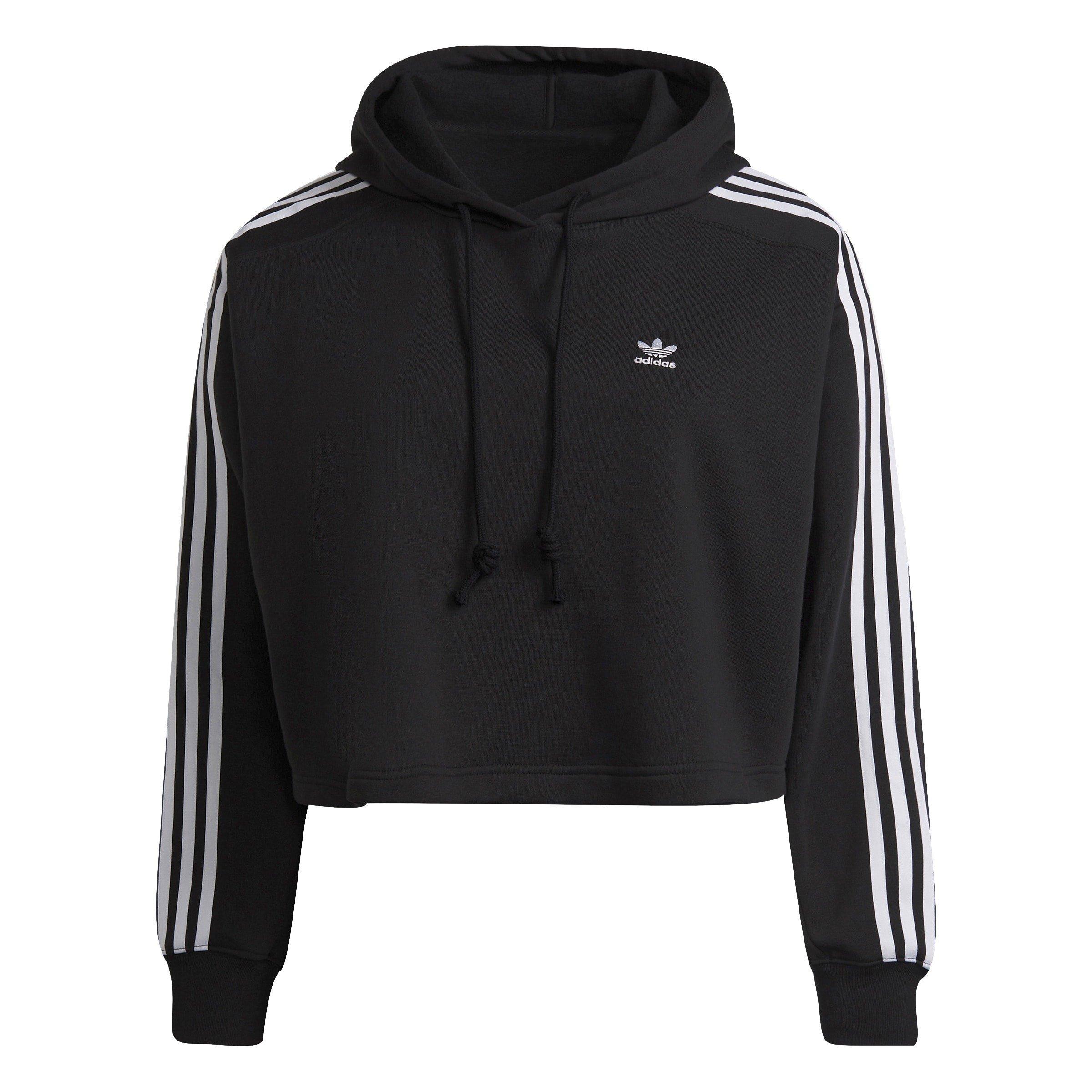 Nero - adidas Originals - Cropped Hoodie Womens - 1