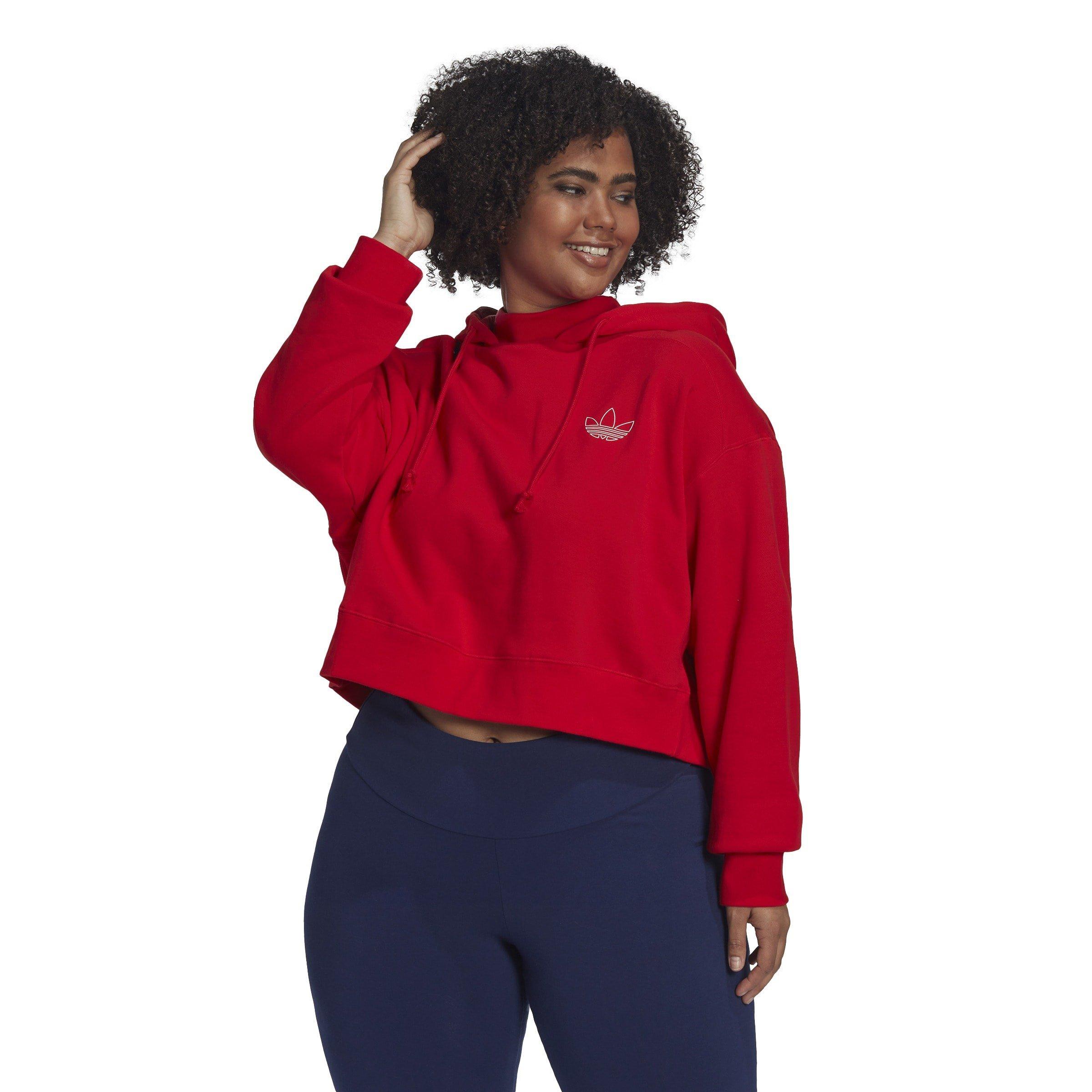 Vermelho - adidas Originals - Plus Size Hoodie - 2