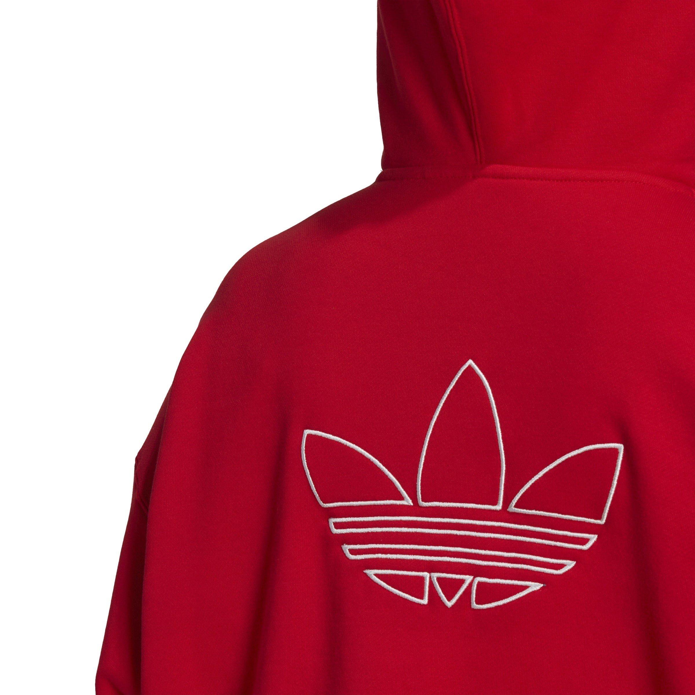 Vermelho - adidas Originals - Plus Size Hoodie - 6