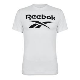 Reebok Graphic Series Stacked Tee Mens Gym Top