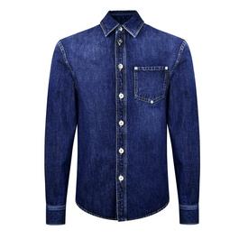 Bottega Veneta Dark Wash Denim Shirt