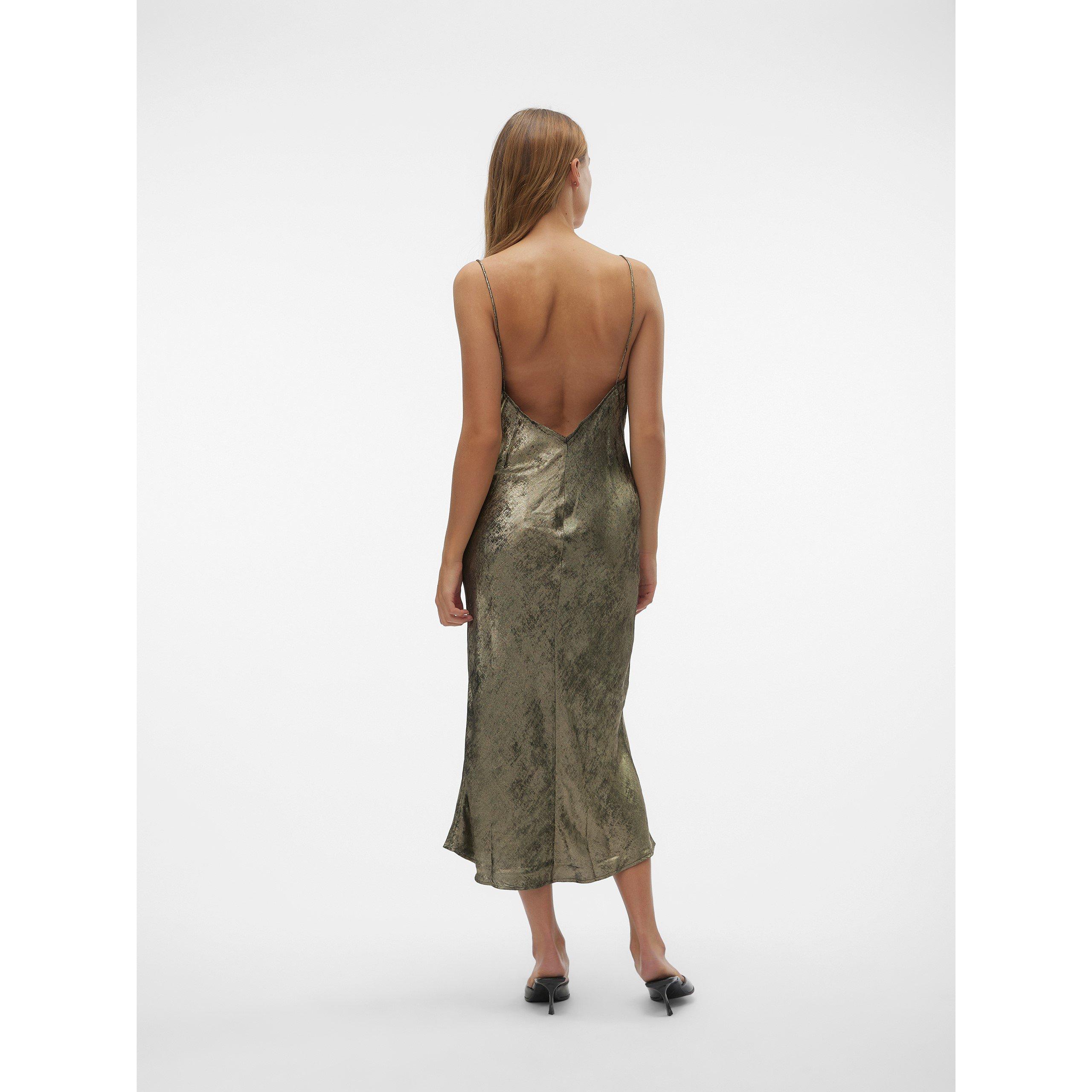 Guld - Vero Moda - Women's Katie Slip Dress - 3