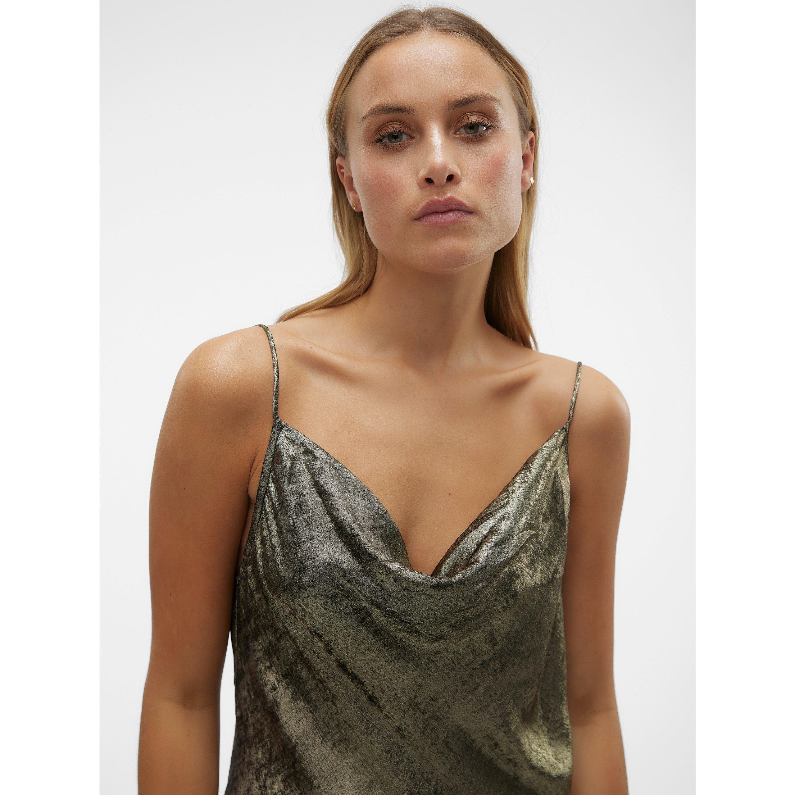 Guld - Vero Moda - Women's Katie Slip Dress - 5