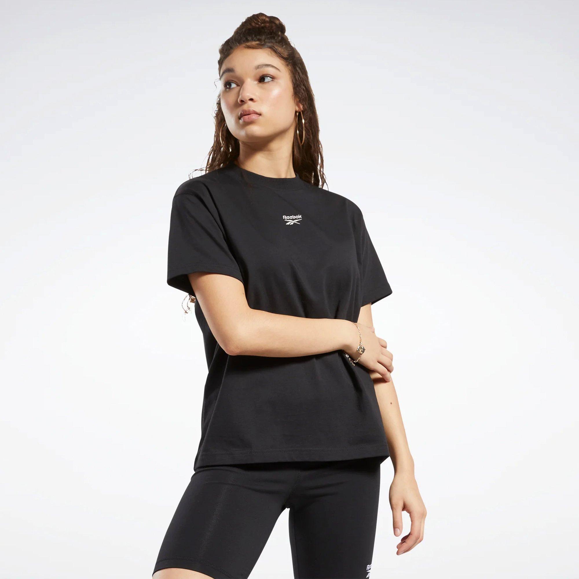 Reebok Classics Fitted Womens T Shirt Regular Fit TShirts Sports