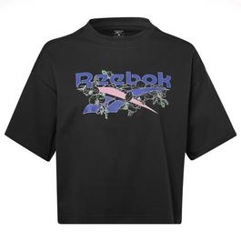 Reebok Quirky Womens Cropped T Shirt