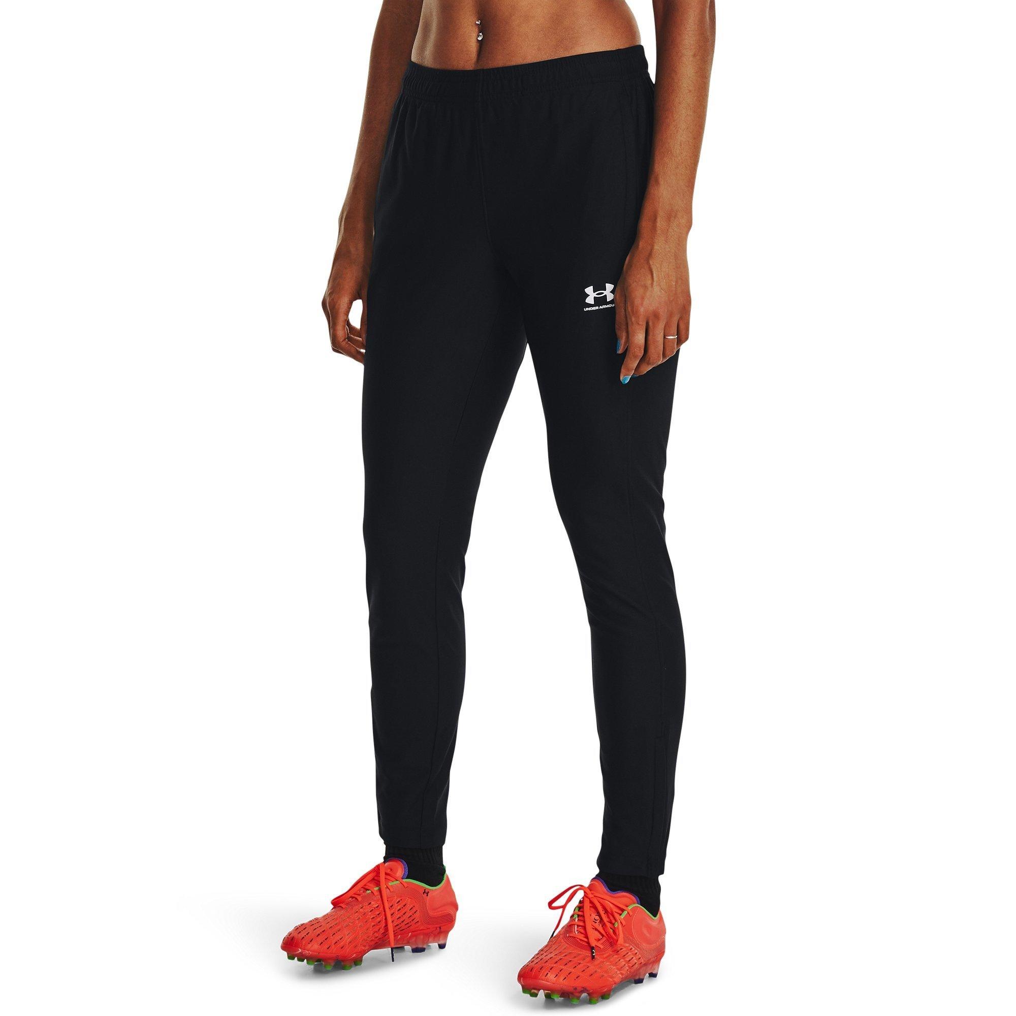 Black/White - Under Armour - Challenger Pique Pants Womens - 2