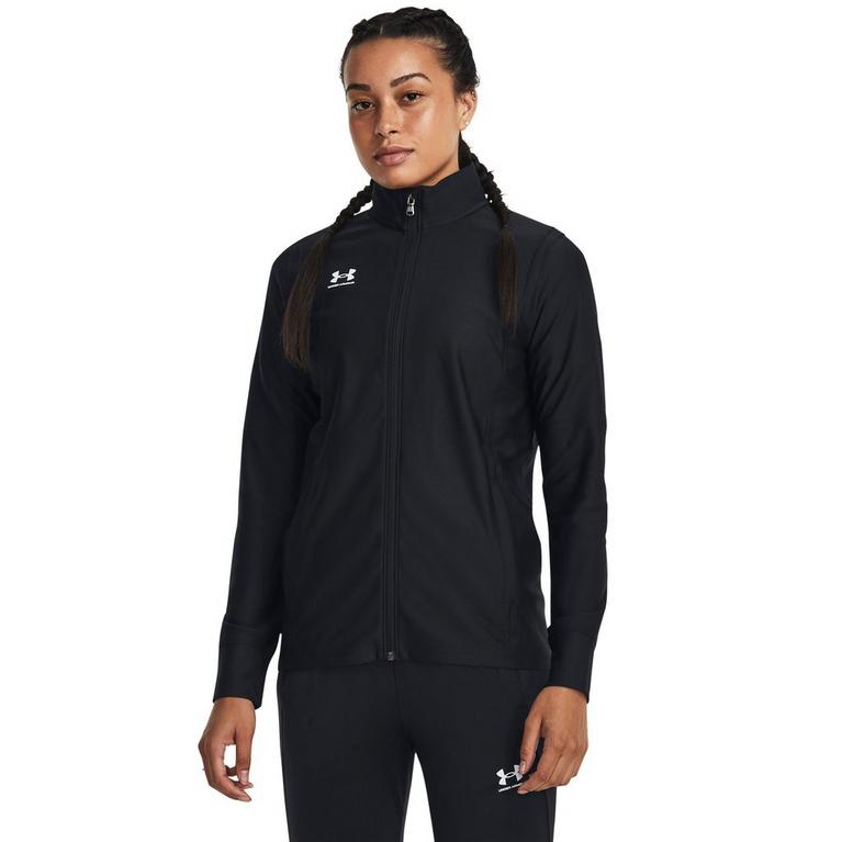 Noir/Blanc - Under Armour Backpack - UA Challenger Track Jacket Womens - 2