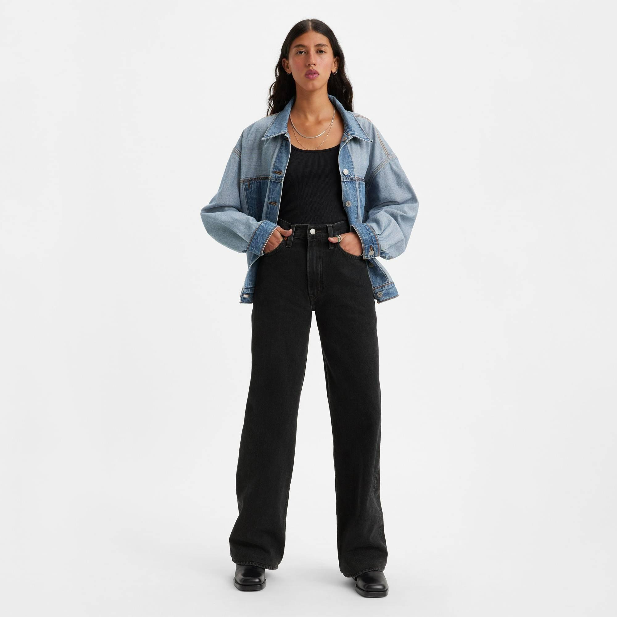 Rosie Posie - Levis - Ribcage Wide Jeans - 7