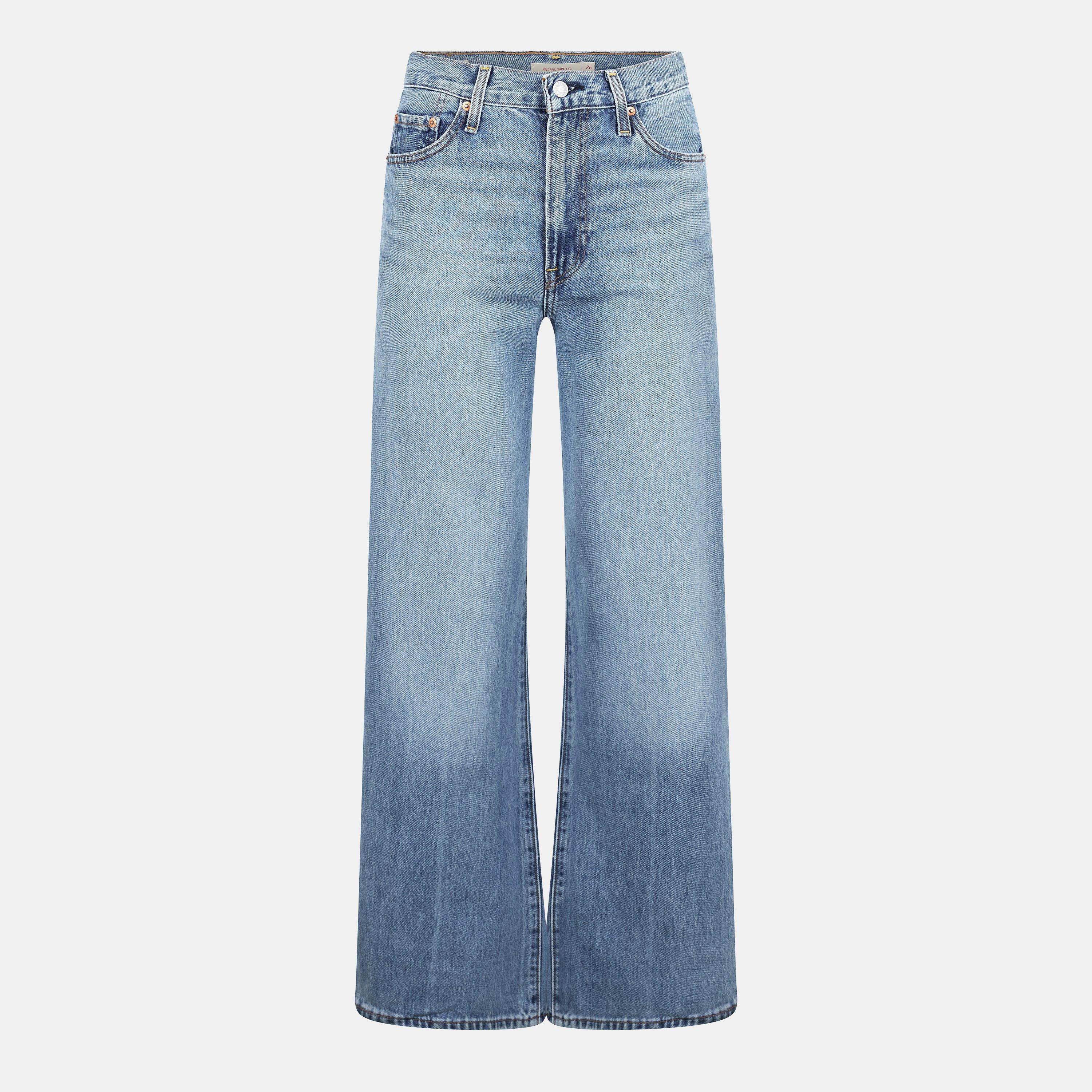 Levis Women's Ribcage Wide Jeans - Not The Same - 32 L30