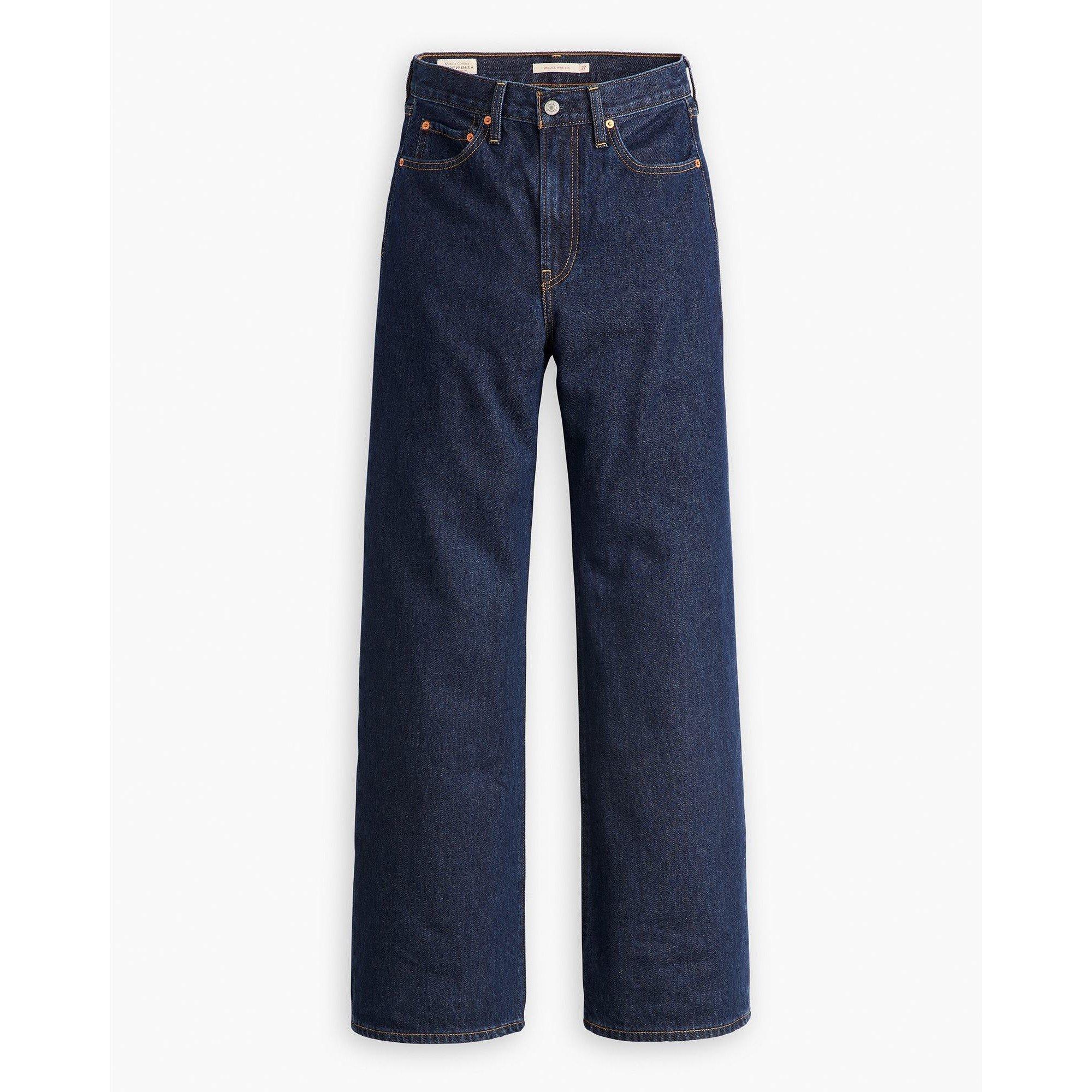 Levis Women's Ribcage Wide Jeans - Shaded View - 28 L30