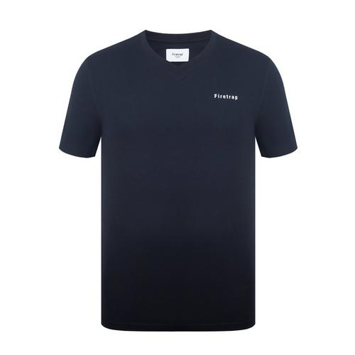 Black - Firetrap - Path T Shirt Mens - 1