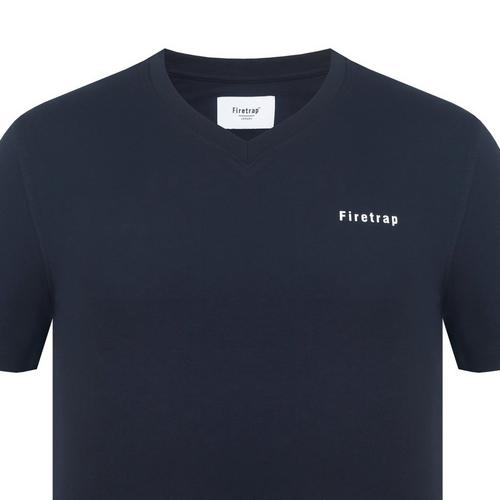 Black - Firetrap - Path T Shirt Mens - 6