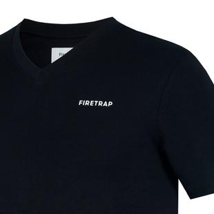Black - Firetrap - Path T Shirt Mens - 9