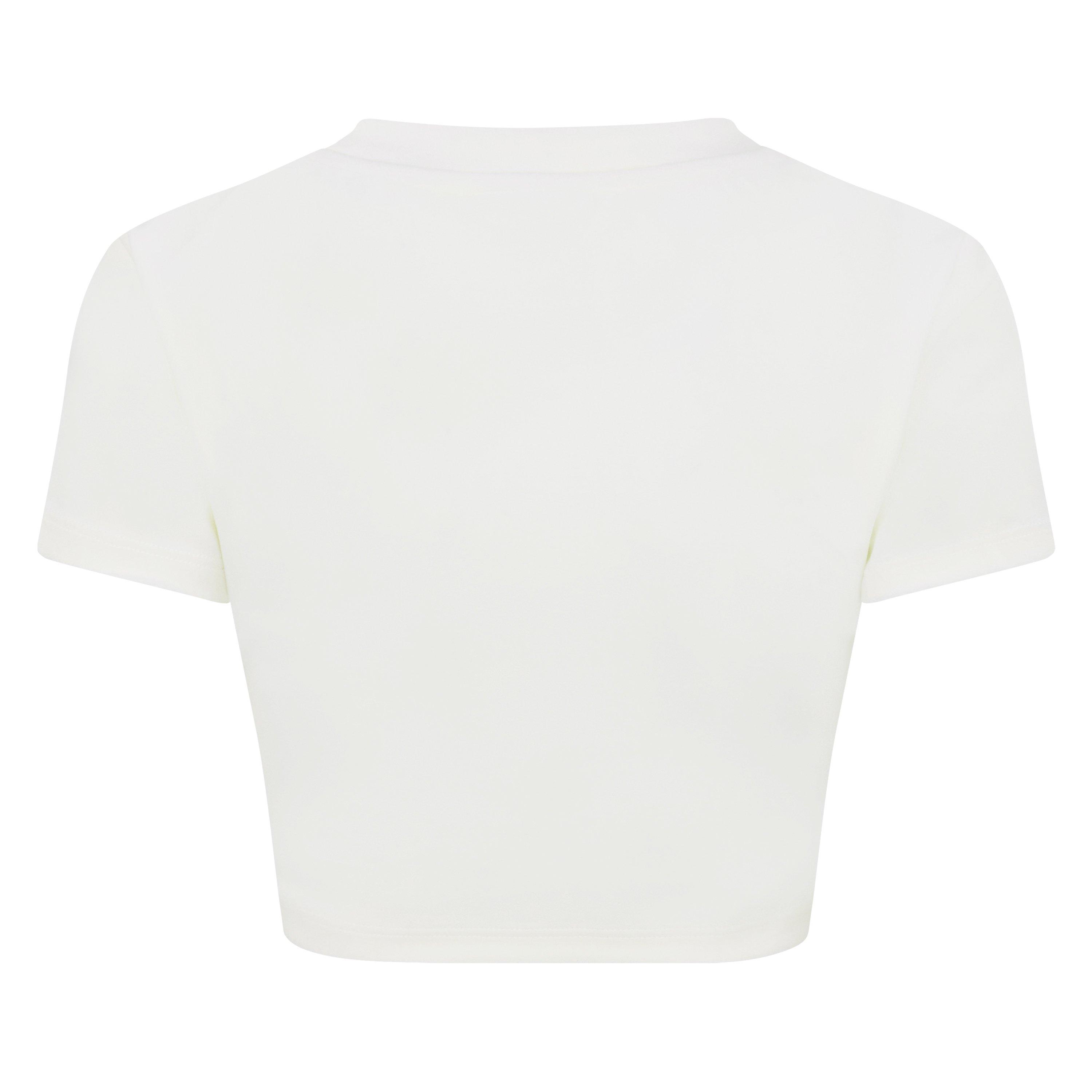 Branco CRM G012 - Guess - Women's Couture Crop Top - 6
