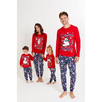 Studio Family Christmas Festive Friends Slogan Pyjamas