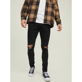 Jack and Jones Liam Slim Fit Ripped Jeans