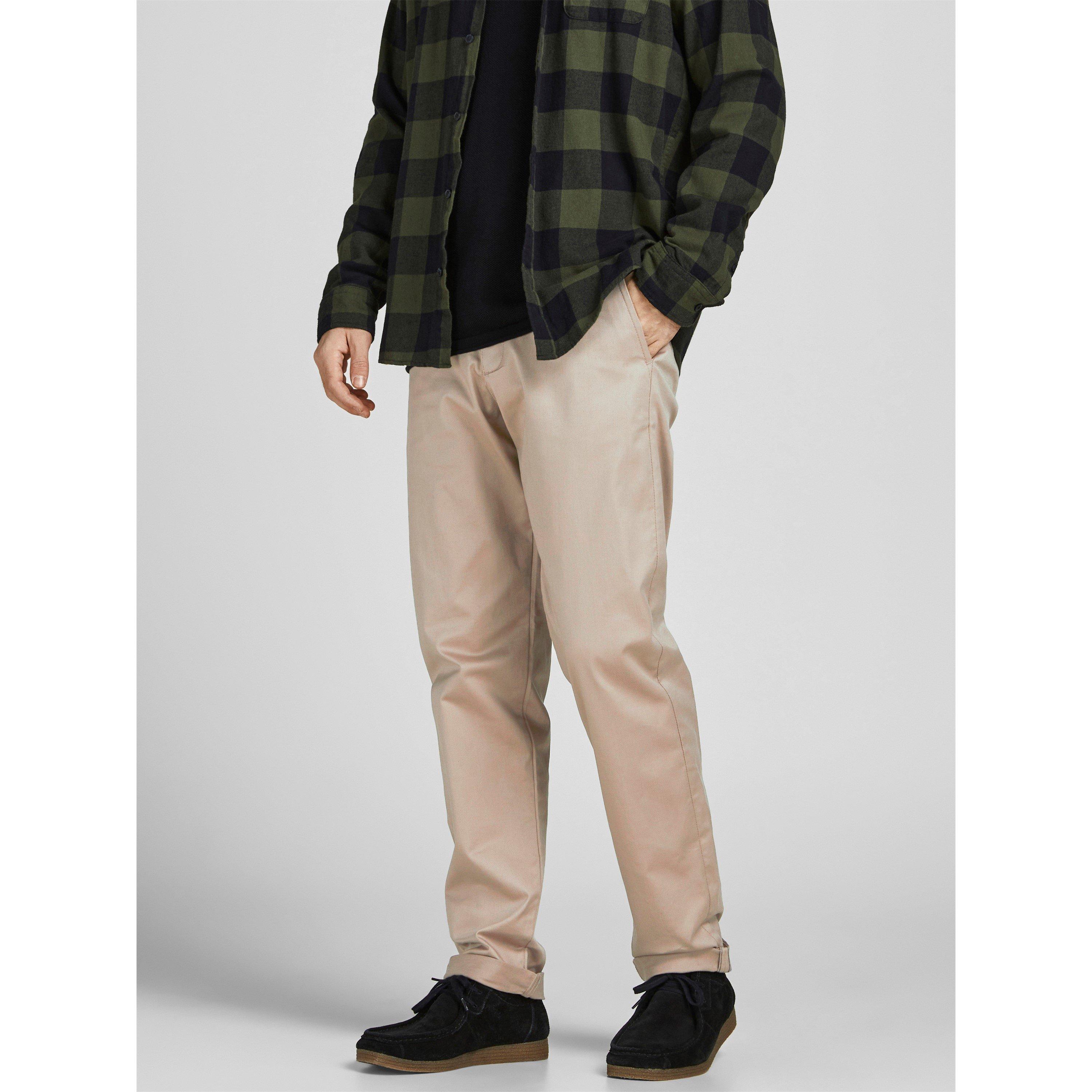 Pilze - Jack and Jones - Men's Pablo Fit Straight Leg Jeans - 1