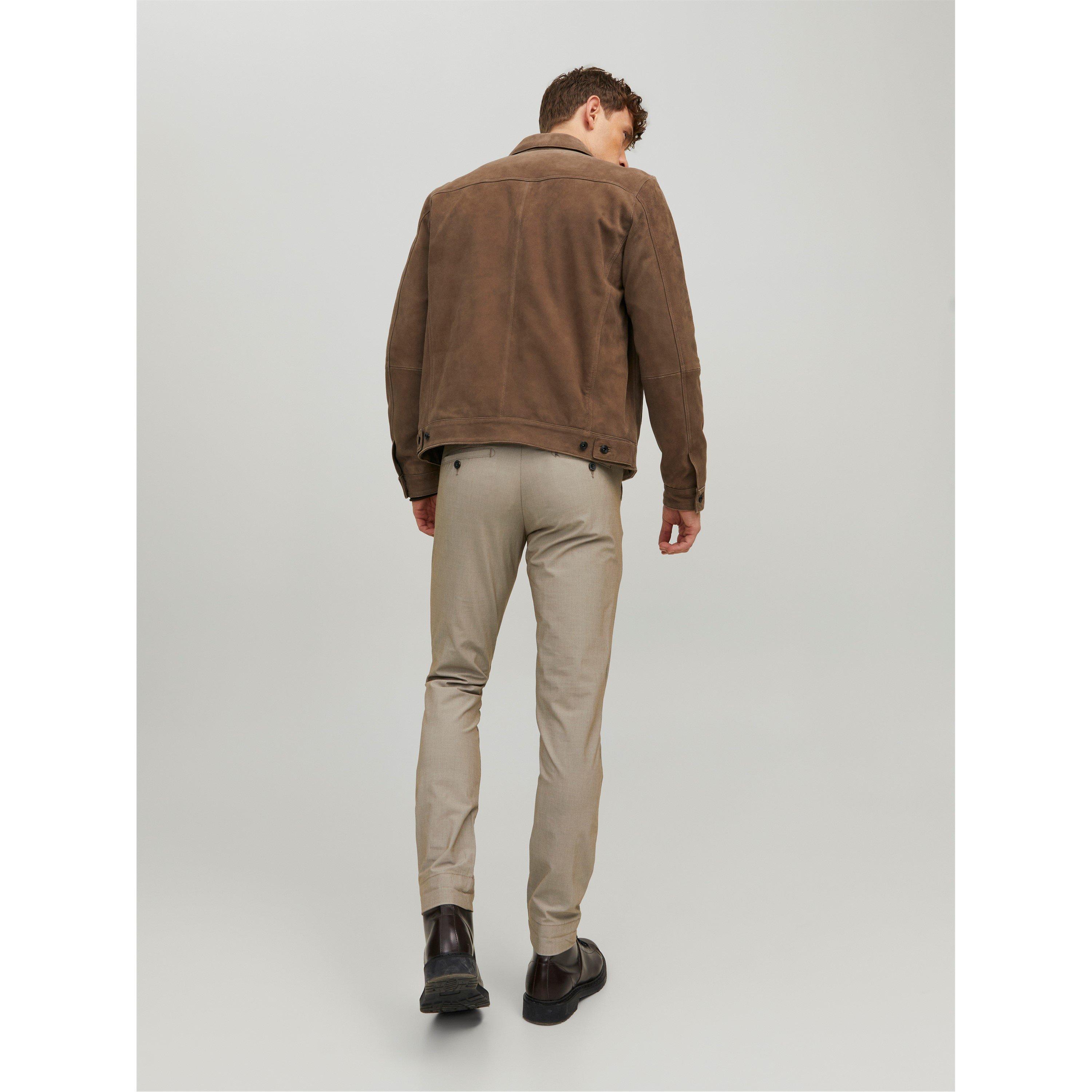 Beige - Jack and Jones - Men's Marco Straight Leg Jeans - 3