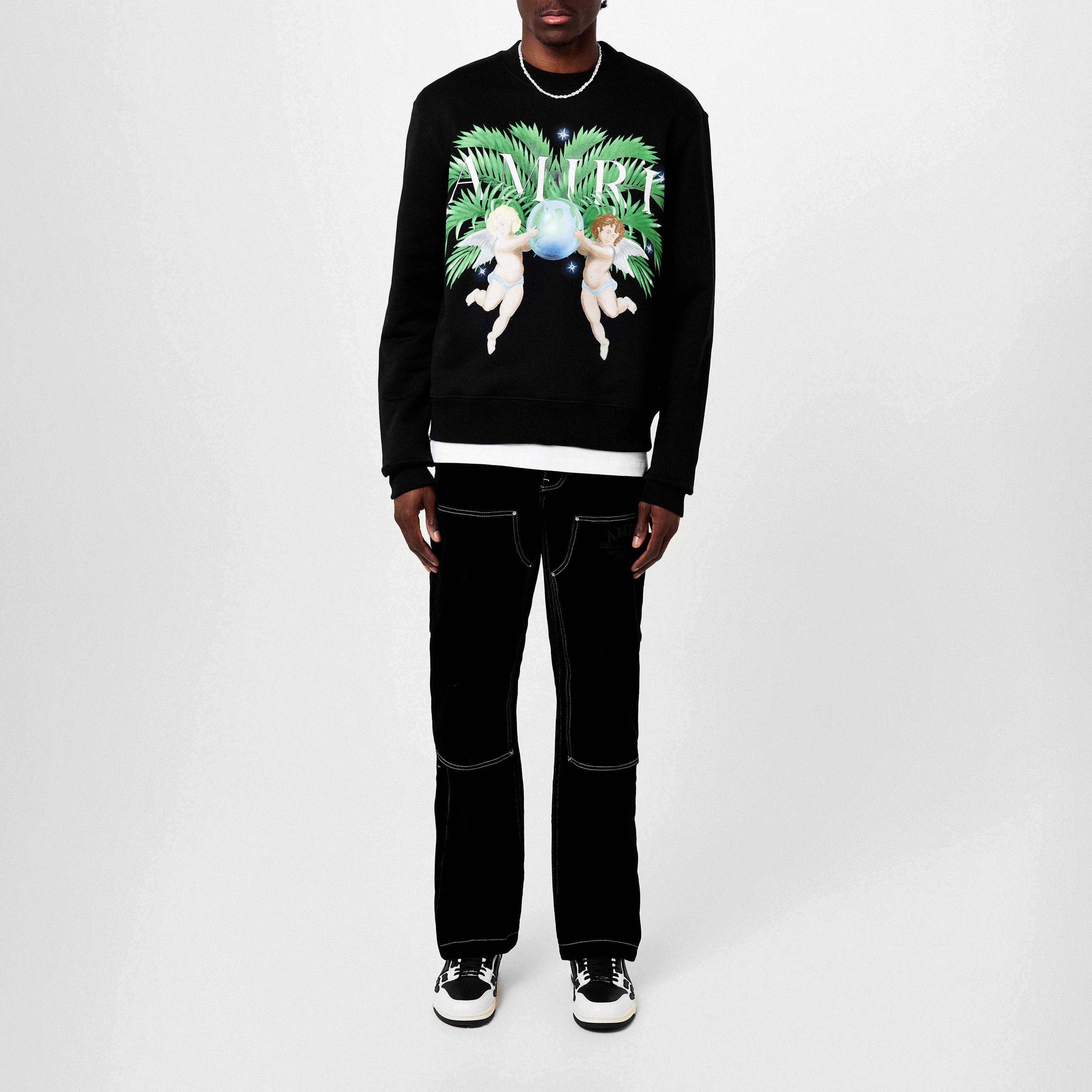 Black - Amiri - Flocked Carpenter Jeans - 6