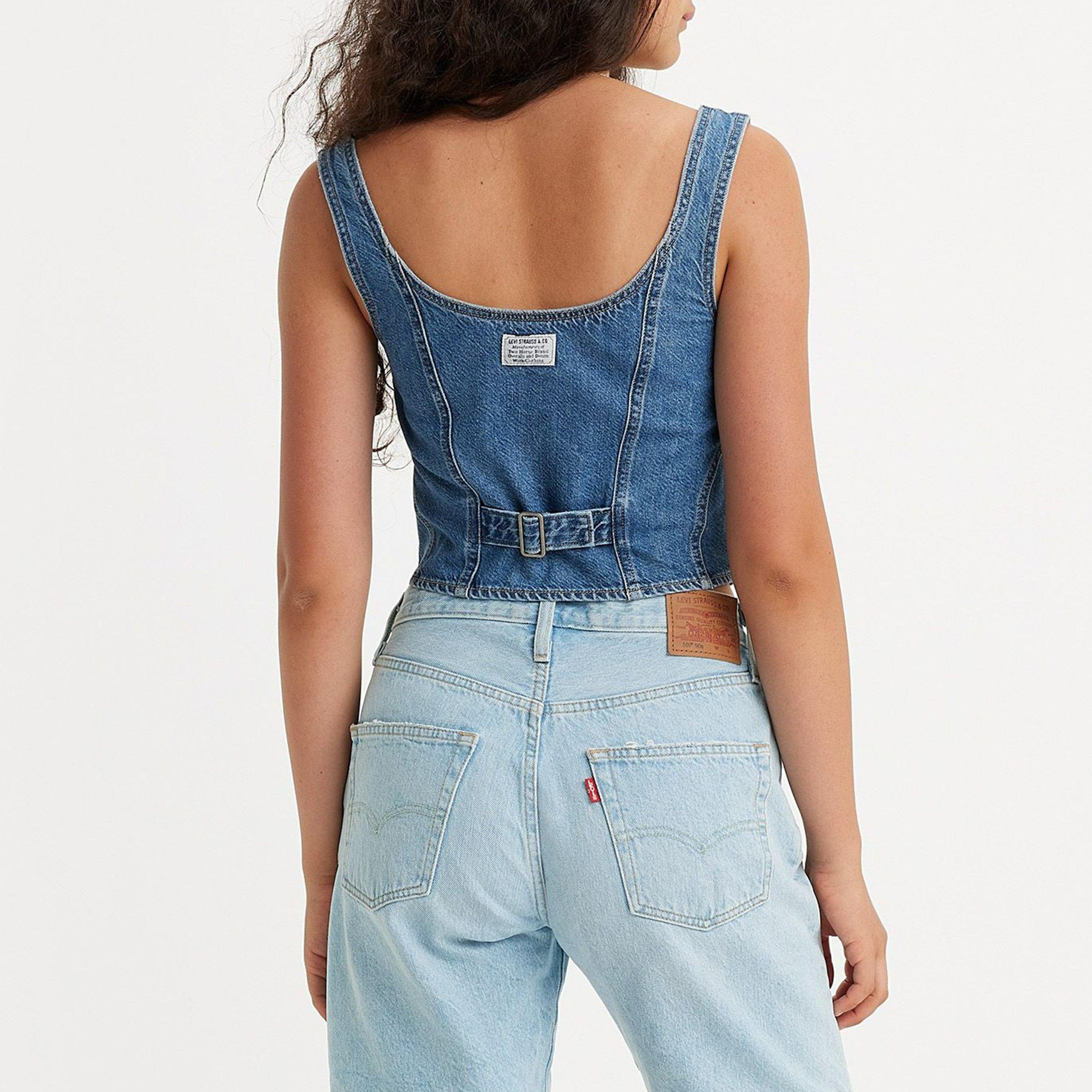 Hold My Purse 2 - Levis - Women's Alani Corset Crop Top - 2