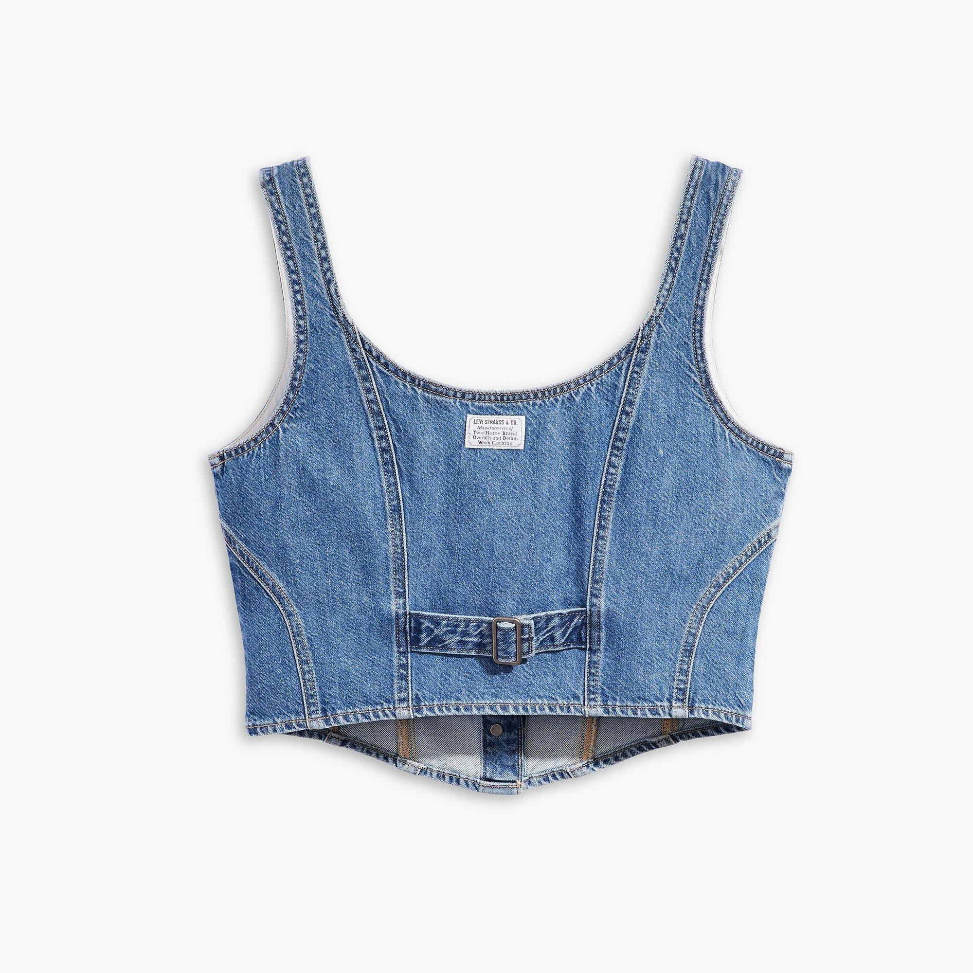 Hold My Purse 2 - Levis - Women's Alani Corset Crop Top - 7