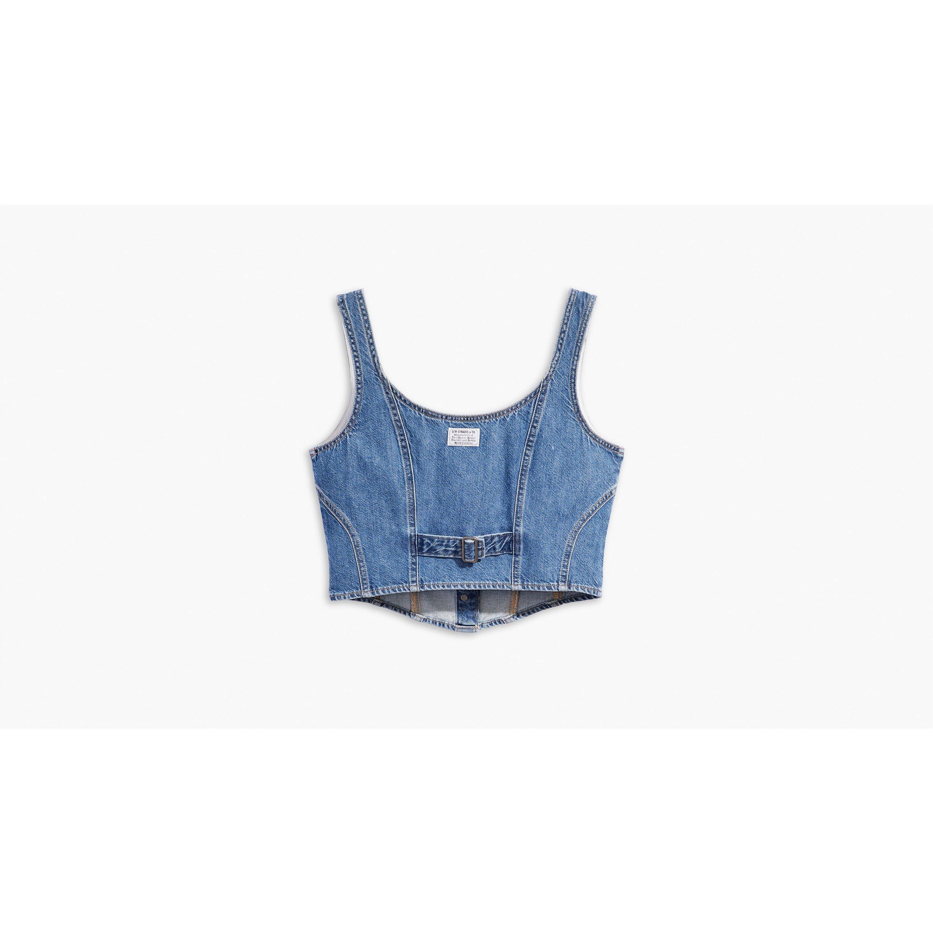 Hold My Purse 2 - Levis - Women's Alani Corset Crop Top - 5