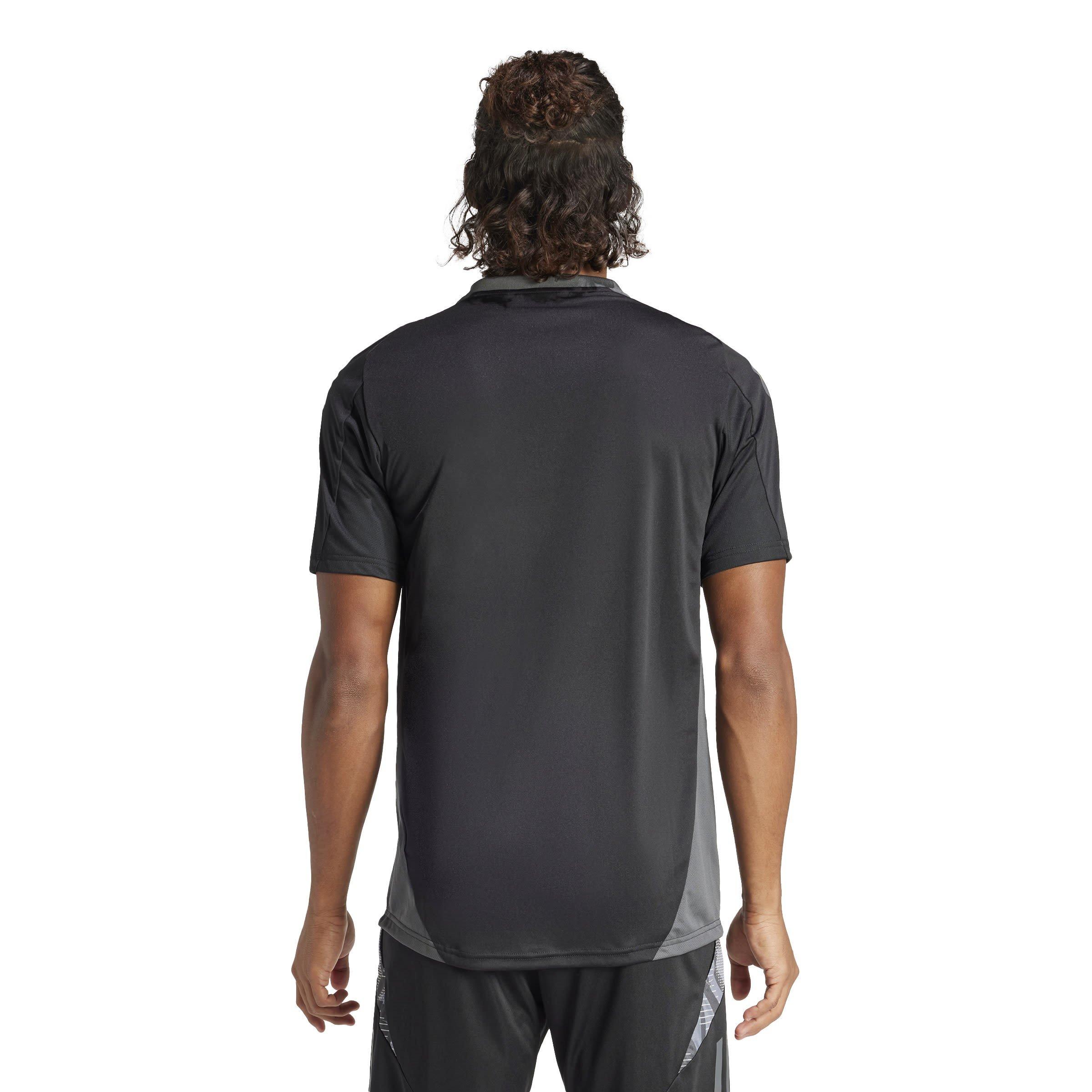 Black/Grey - adidas - Tiro 25 Competition Training T-Shirt Mens - 4