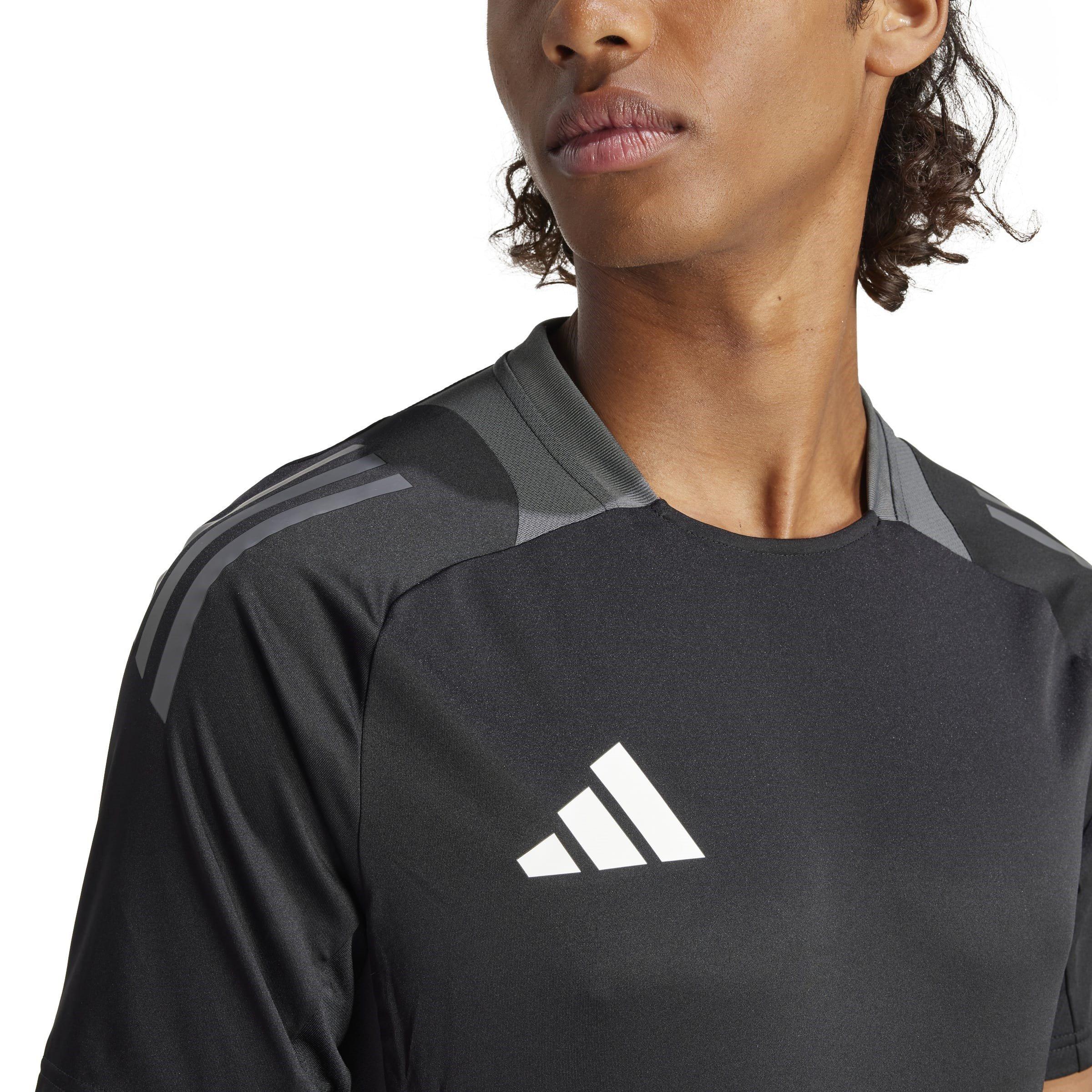 Black/Grey - adidas - Tiro 25 Competition Training T-Shirt Mens - 6
