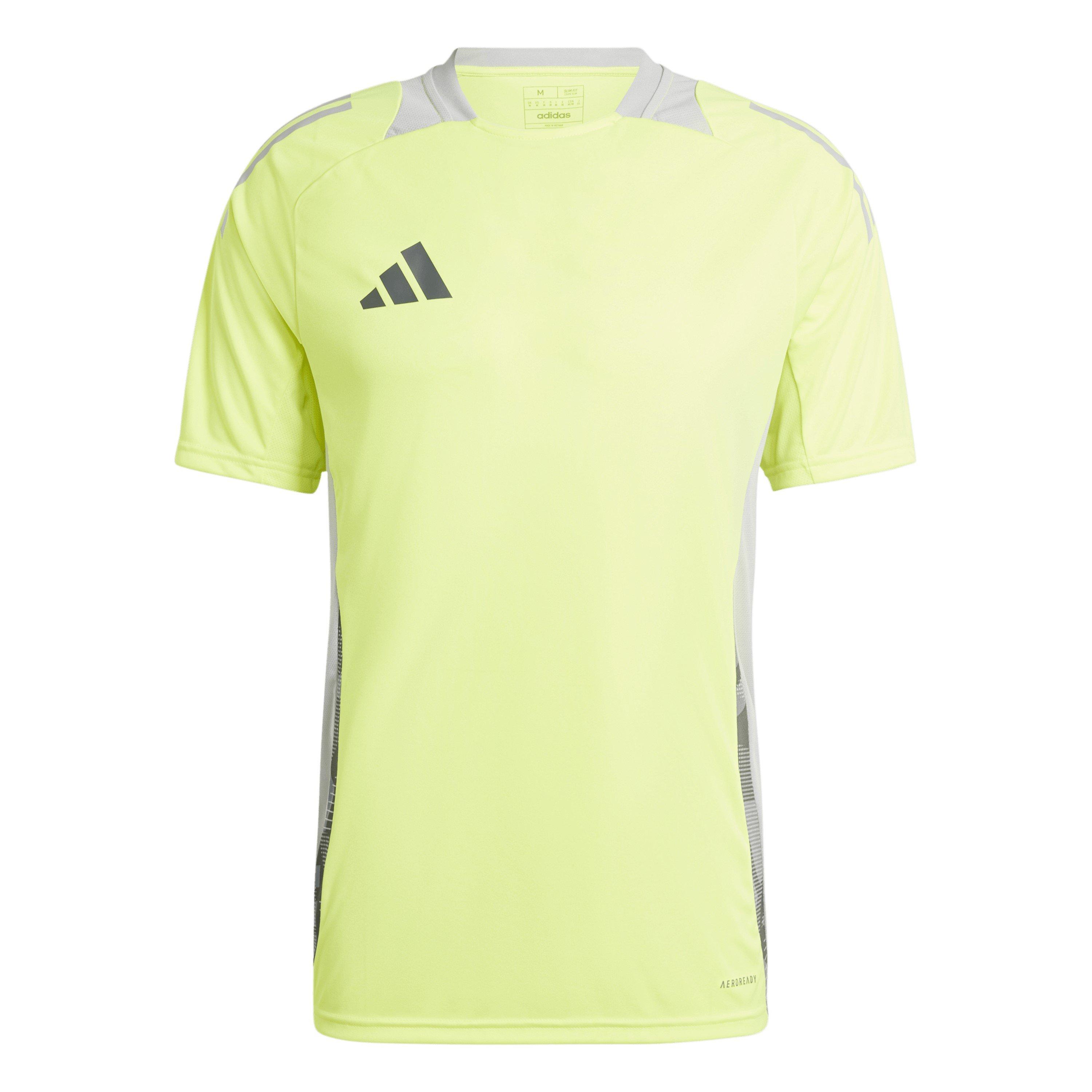 Adidas Men's Tiro 25 Competition Training T-Shirt - Solar Yel/Grey - XL