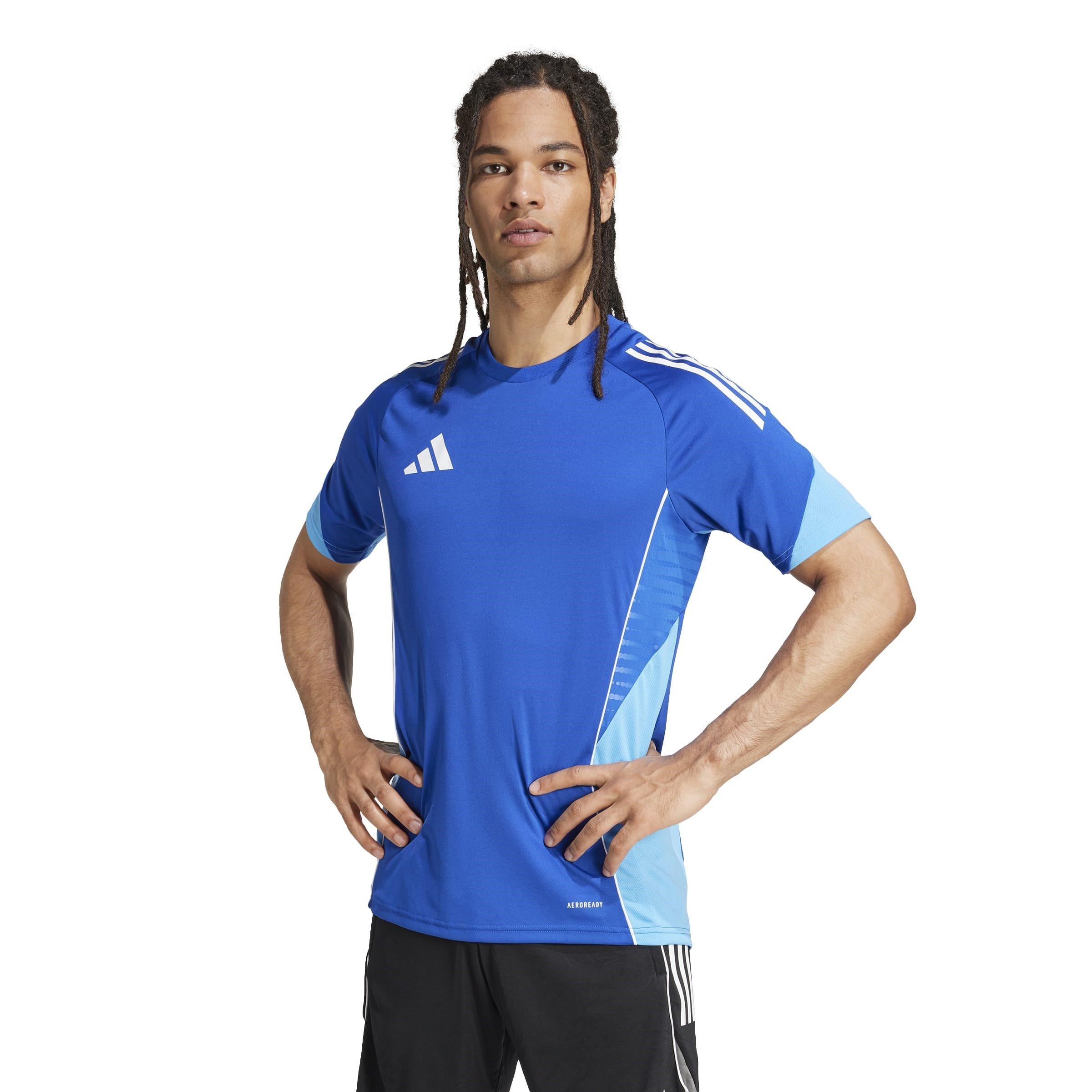 Bleu marine - adidas - Tiro 25 Competition Training T-Shirt Mens - 3