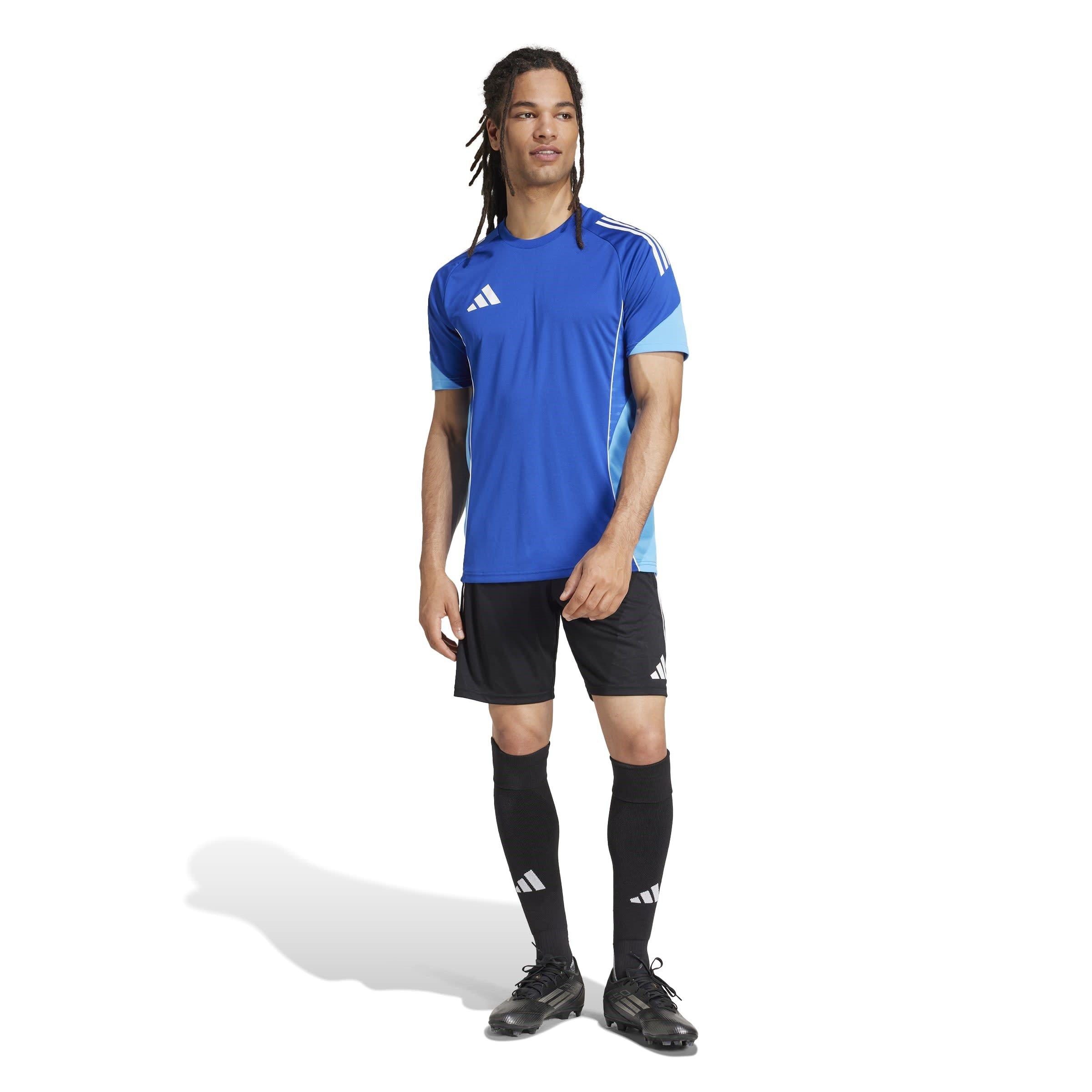 Bleu marine - adidas - Tiro 25 Competition Training T-Shirt Mens - 7