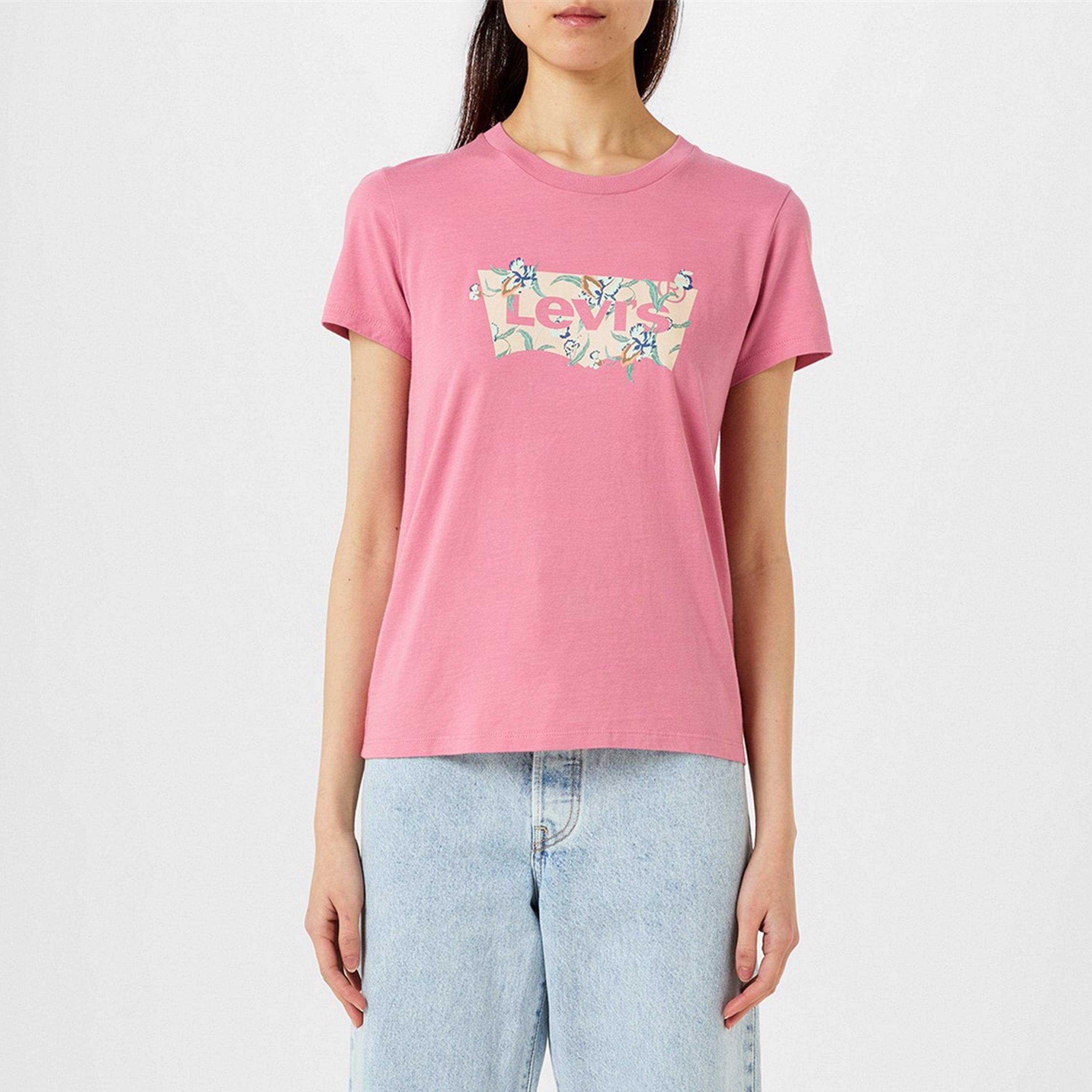 Pink levi shirt best sale