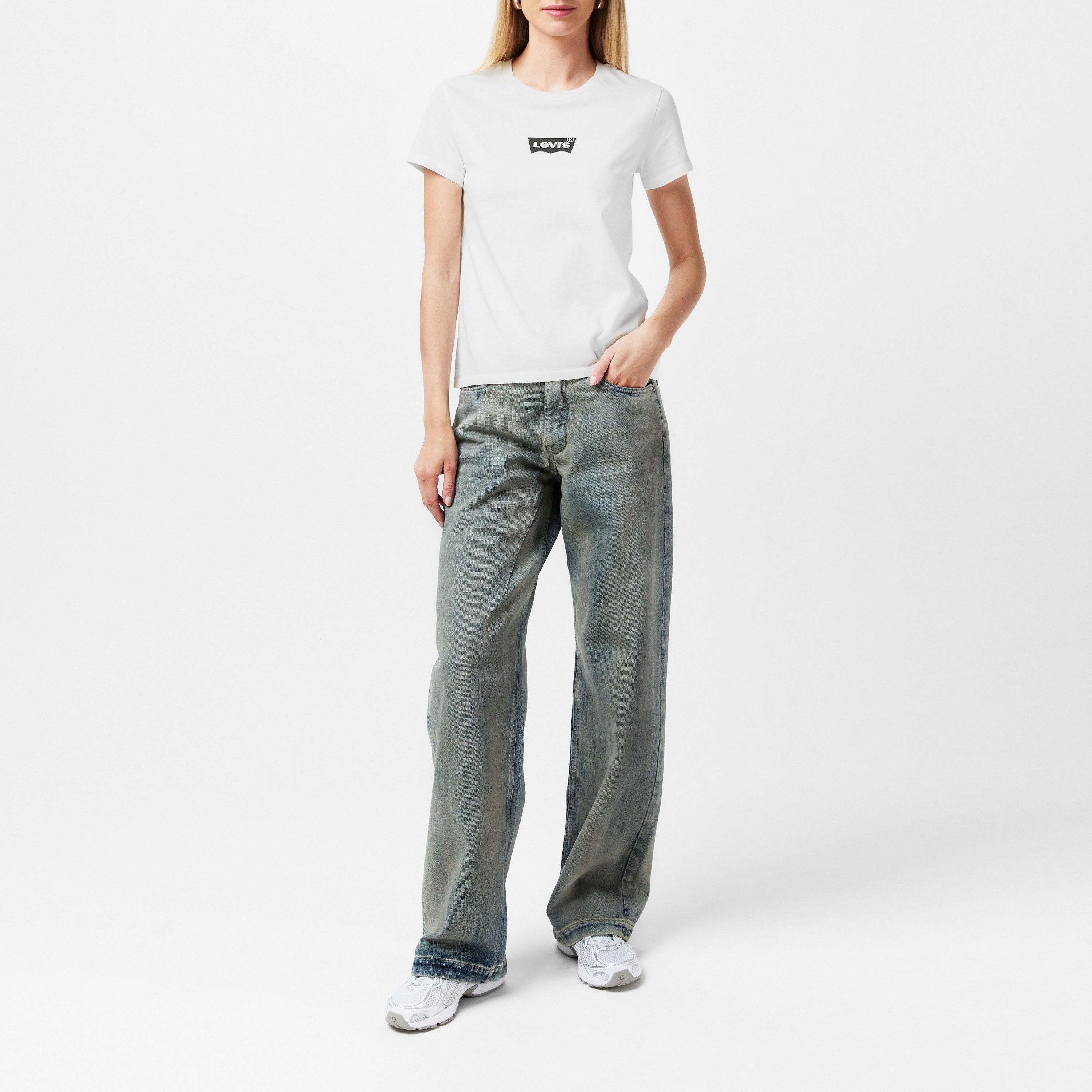 Vleermuis Wit - Levis - Print T-Shirt - 6