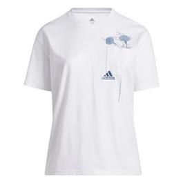 adidas emporio armani cropped logo print t shirt item