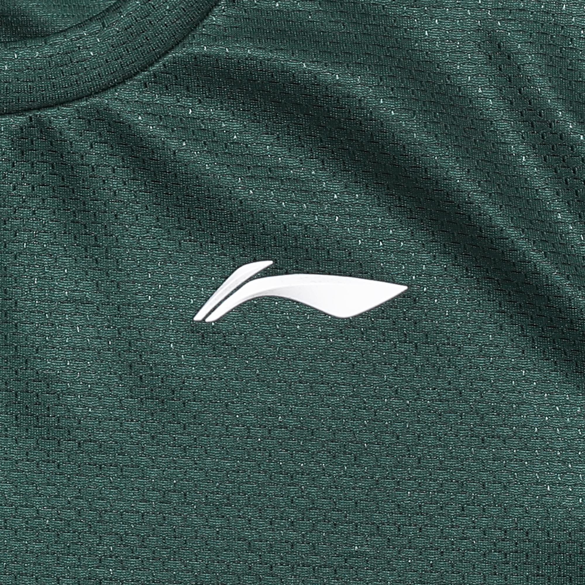 Dark Green - Li Ning - Junior Performance Tee - 2