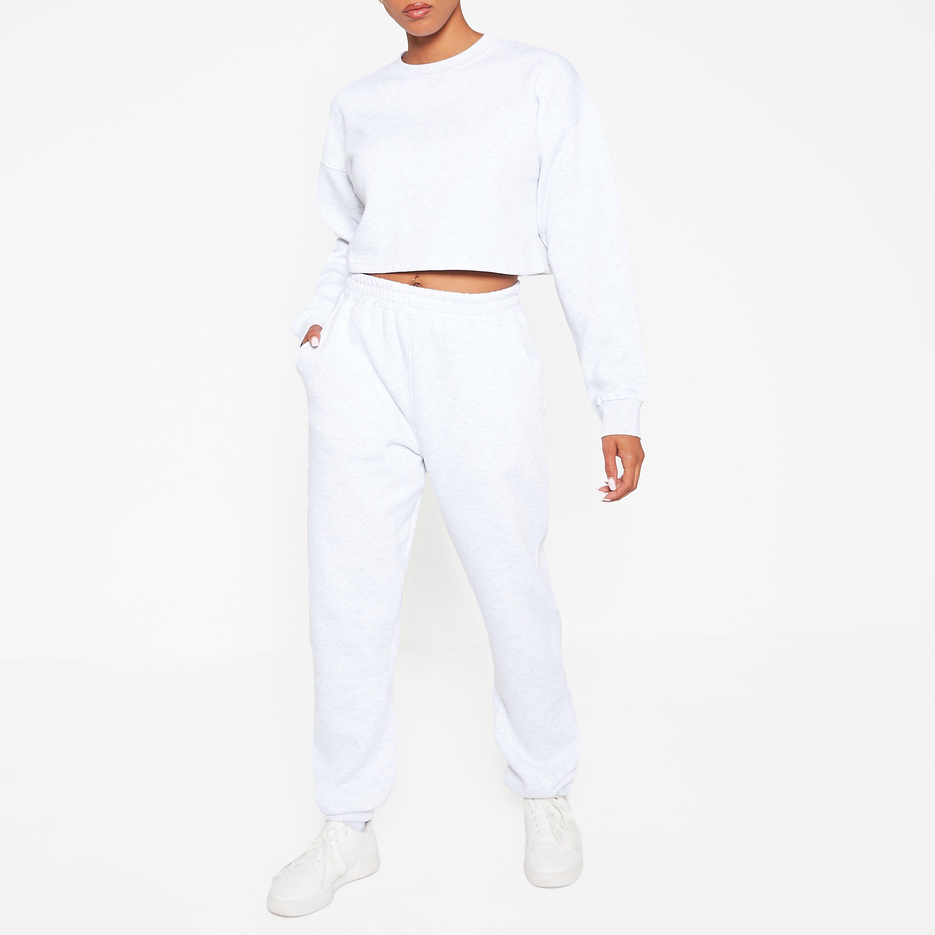 Grey Marl - I Saw It First - ISAWITFIRST Ultimate Oversized Joggers - 2