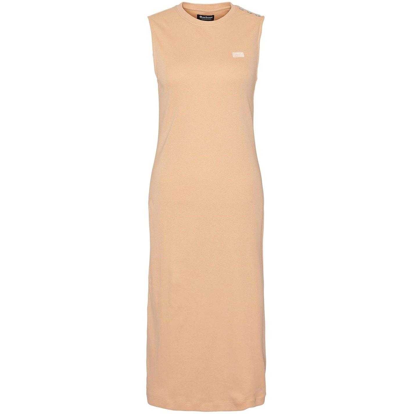 Peach Melba - Barbour International - Hadfield Midi Dress - 7