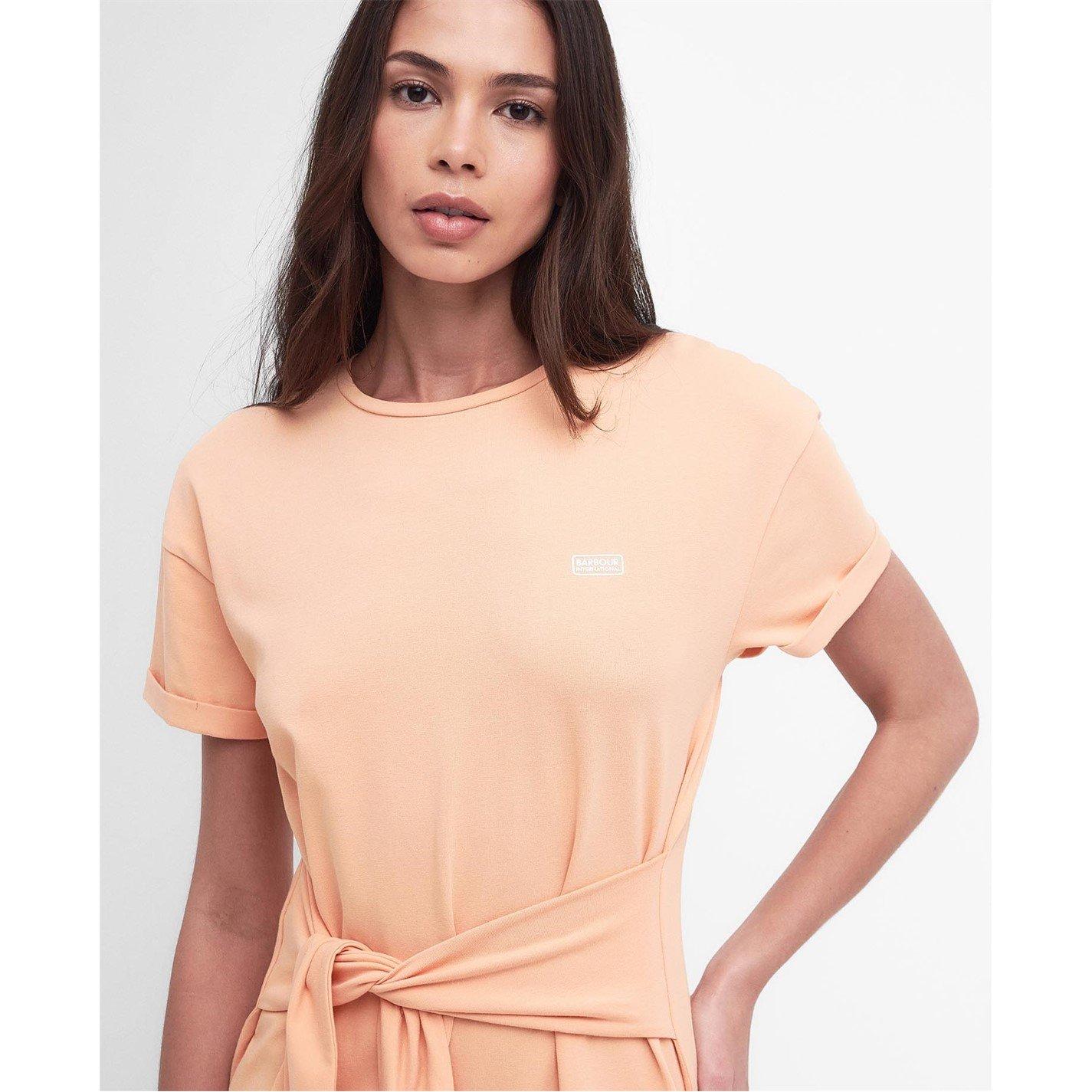 Peach Melba - Barbour International - Whitson Midi Dress - 4