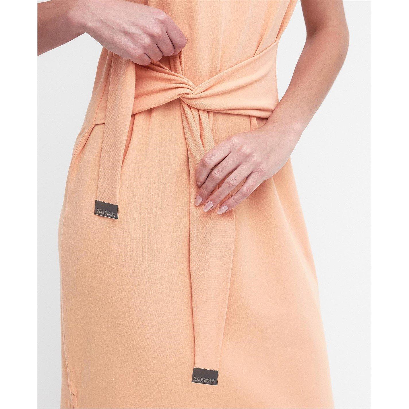 Peach Melba - Barbour International - Whitson Midi Dress - 5