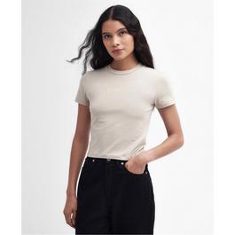 Barbour International Reign Cropped T Shirt