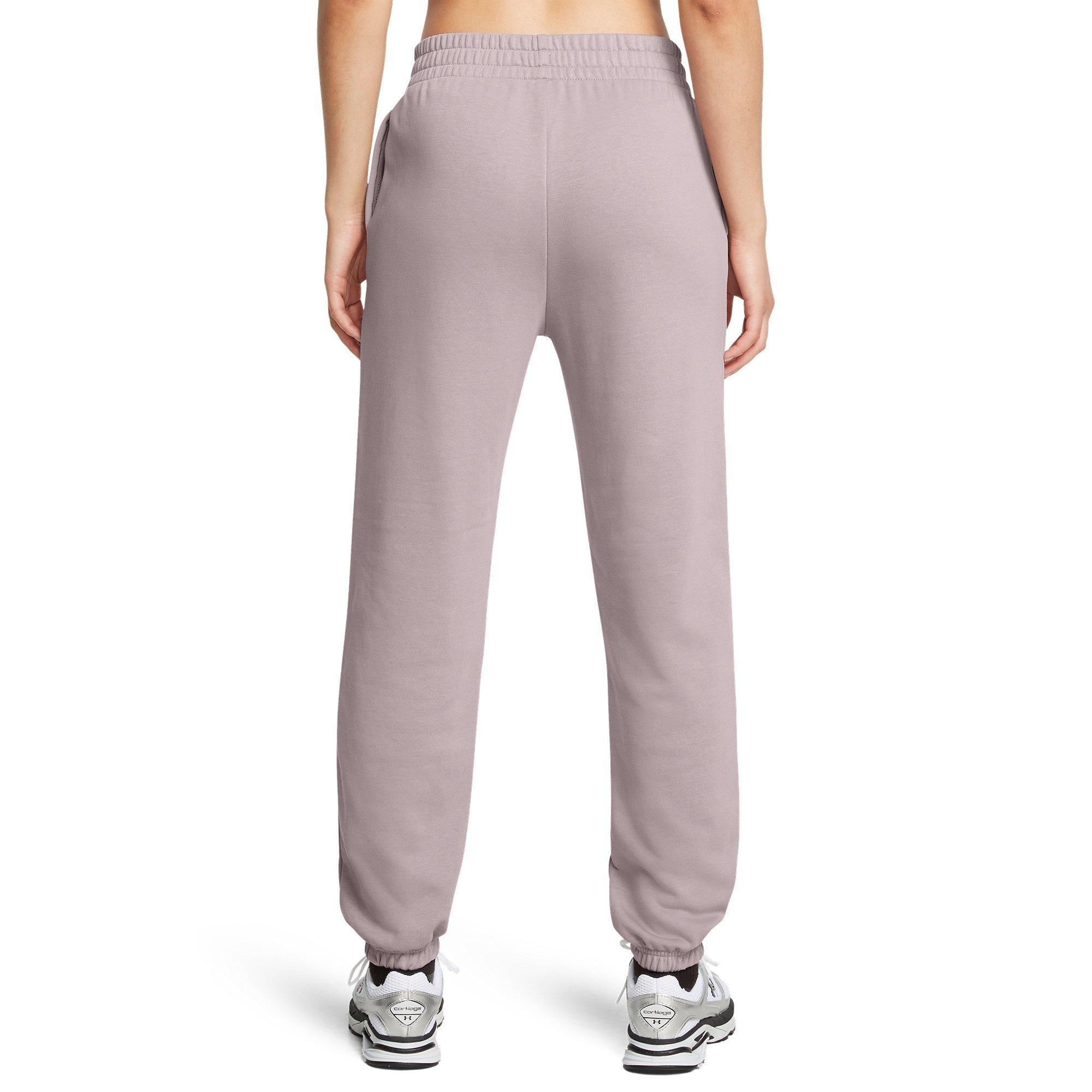 Gray - Under Armour - Rival Terry Joggers Womens - 4