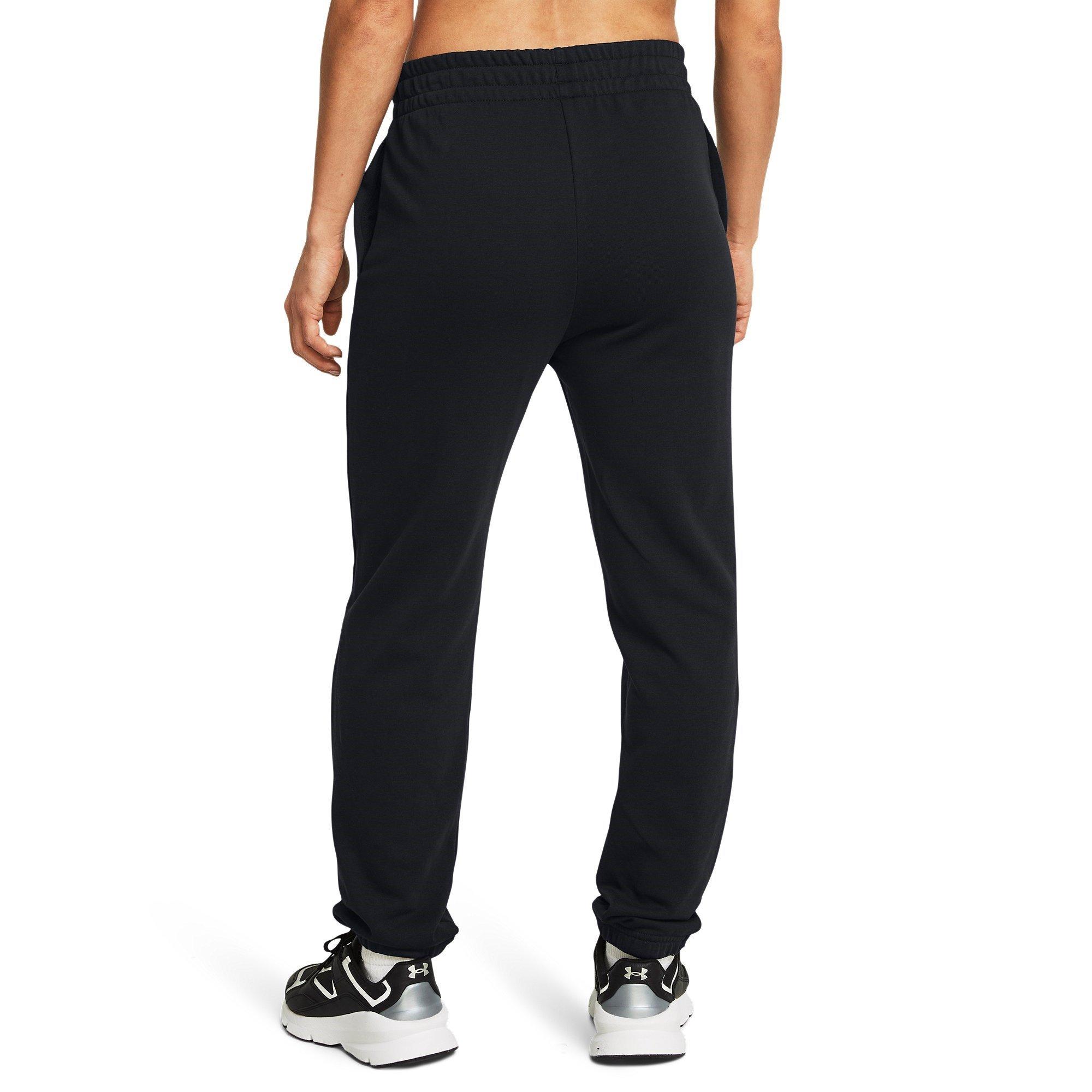 Black/White - Under Armour - Rival Terry Joggers Womens - 3