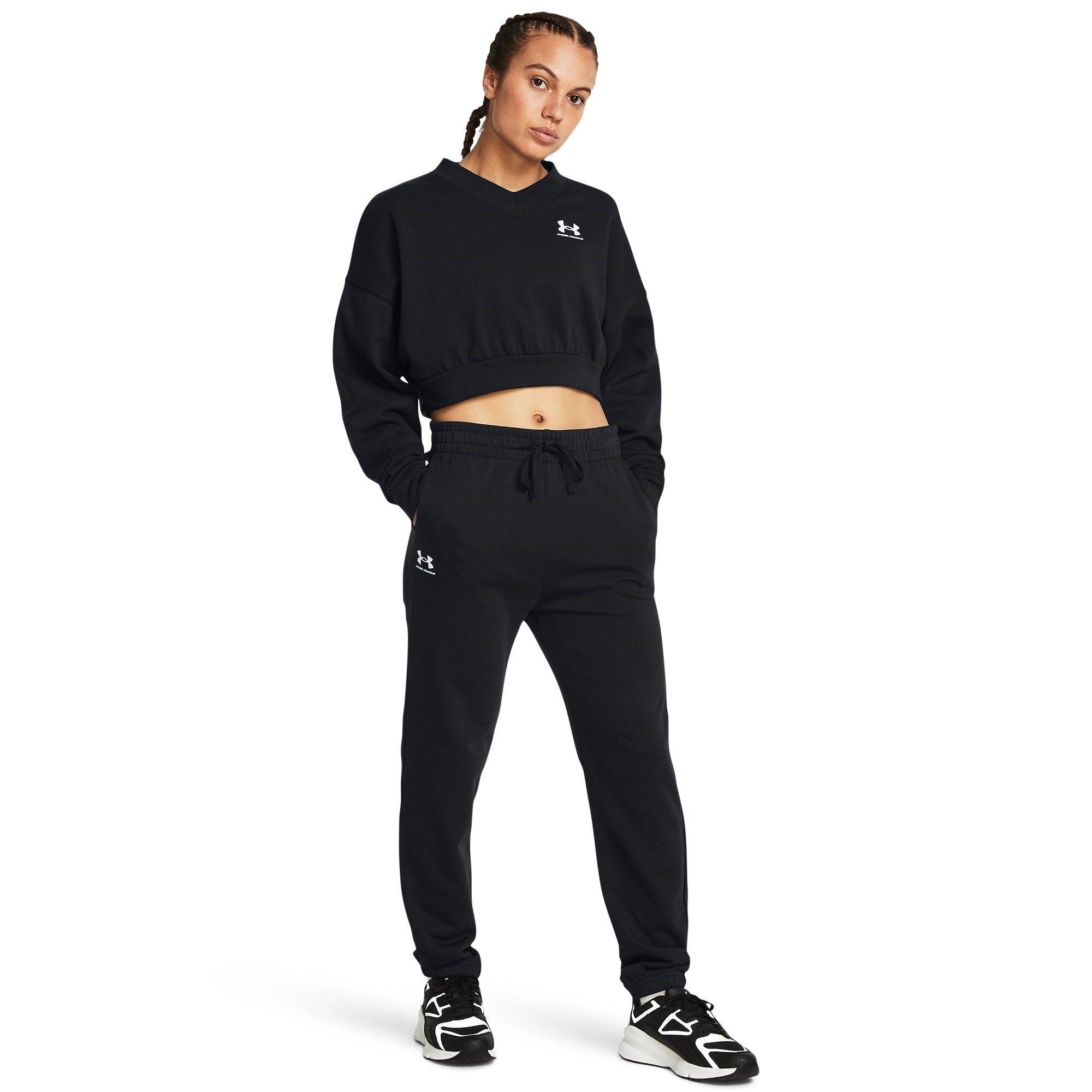 Black/White - Under Armour - Rival Terry Joggers Womens - 4