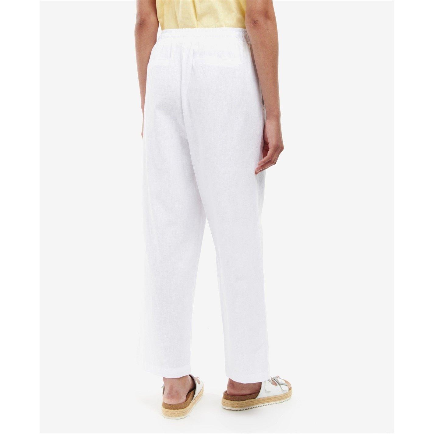 White - Barbour - Christie Trousers - 3