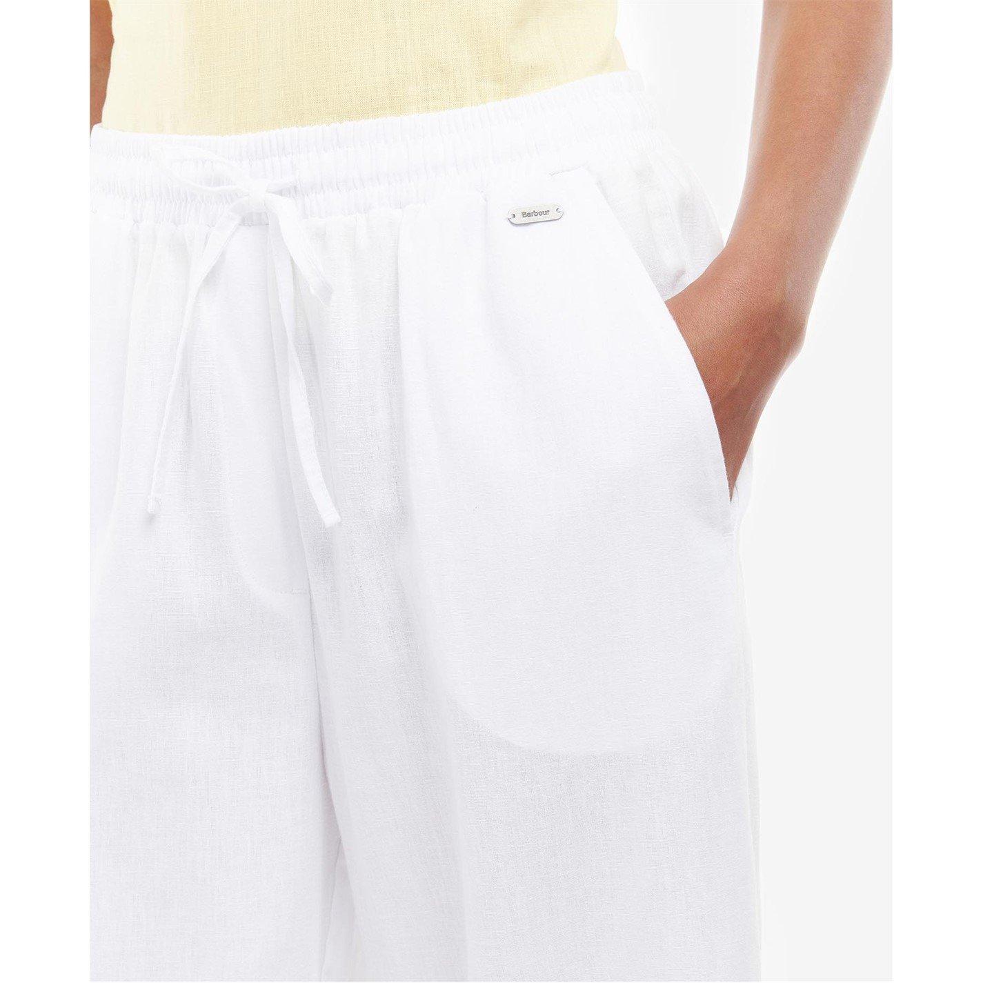 White - Barbour - Christie Trousers - 5