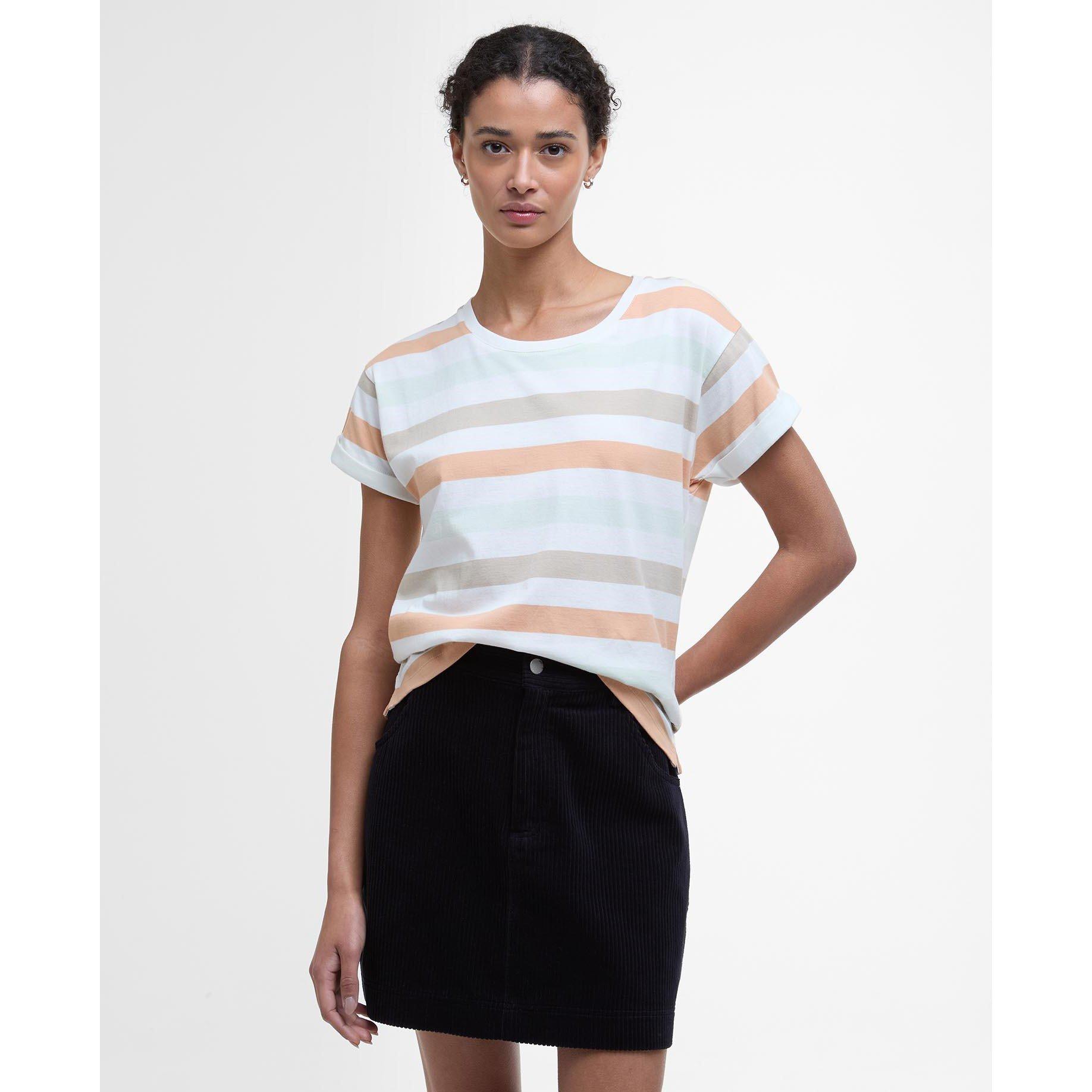 Toast Stripe - Barbour - Lyndale T-Shirt - 2